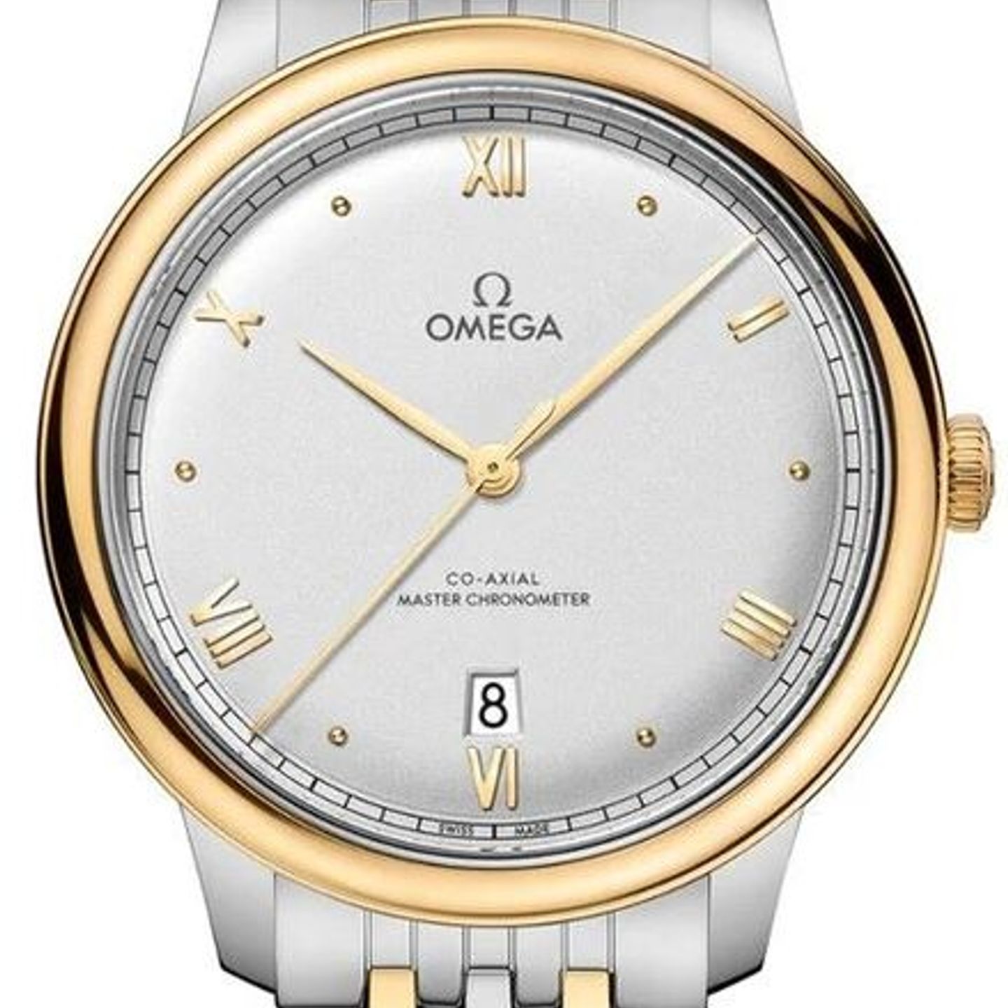 Omega De Ville 434.20.40.20.02.002 (2026) - Zilver wijzerplaat 40mm Goud/Staal (1/1)