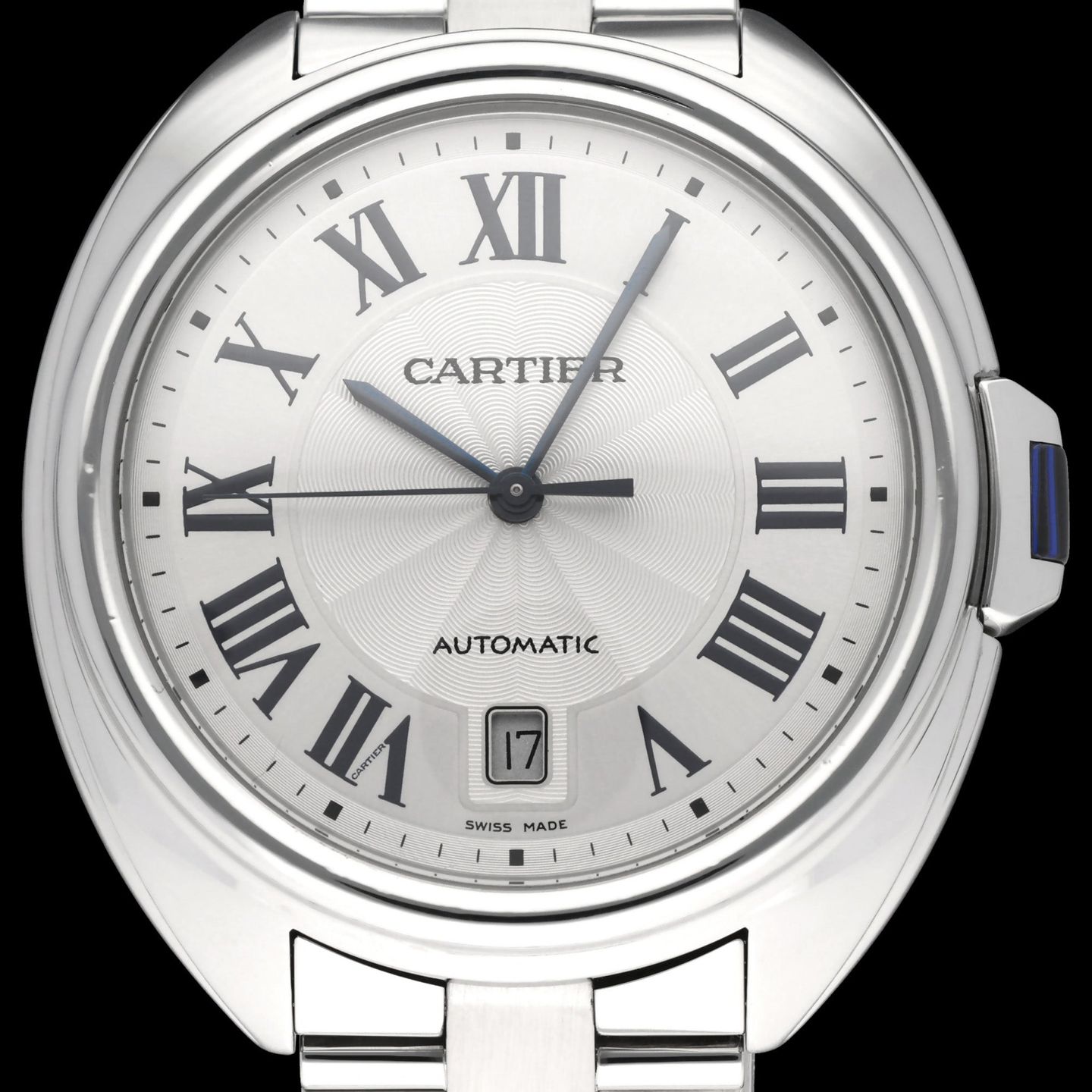Cartier Clé de Cartier WSCL0007 (2020) - Zilver wijzerplaat 40mm Staal (1/8)