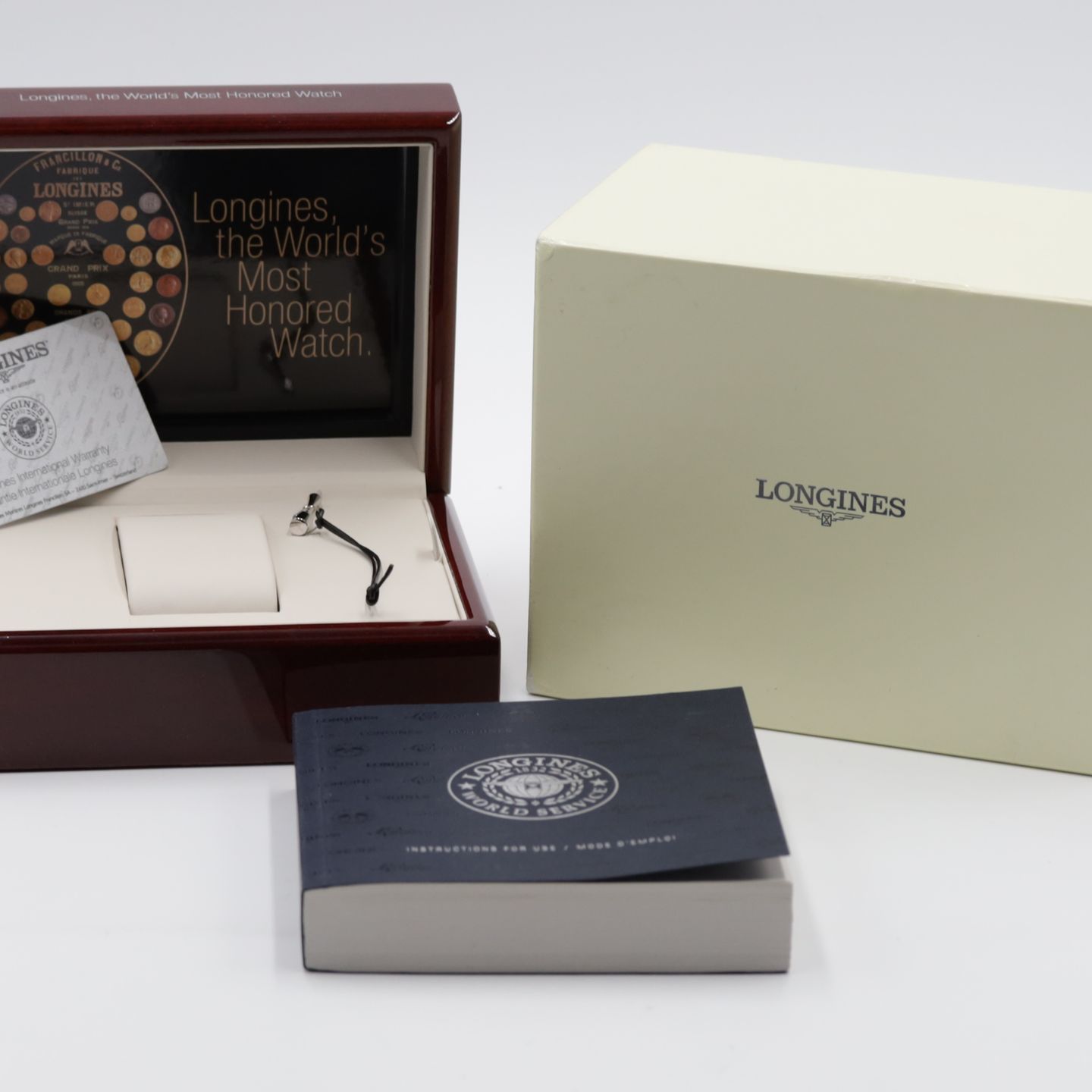 Longines Master Collection L2.673.4.78.6 (Unknown (random serial)) - White dial 40 mm Steel case (8/8)