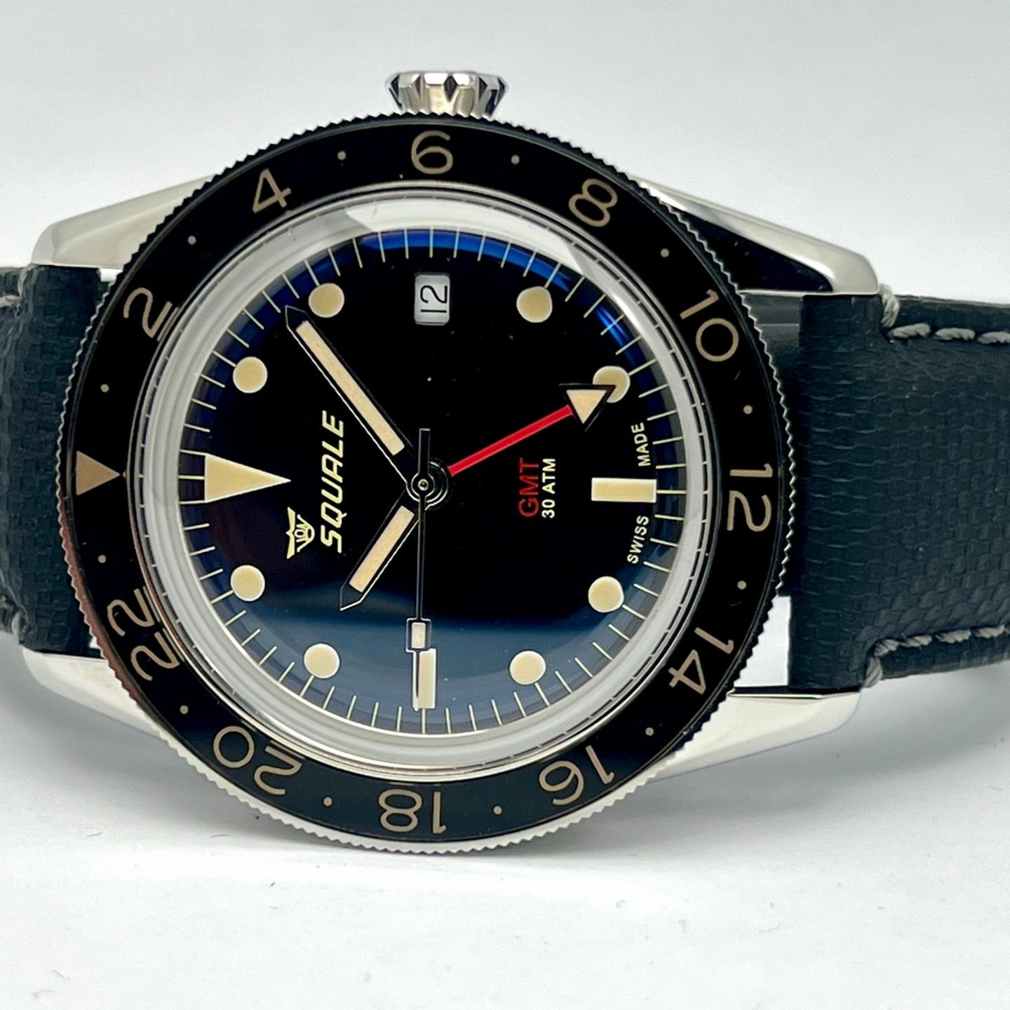 Squale Sub-39 SUB-39GMTV.PN (2024) - Zwart wijzerplaat 39mm Staal (2/5)
