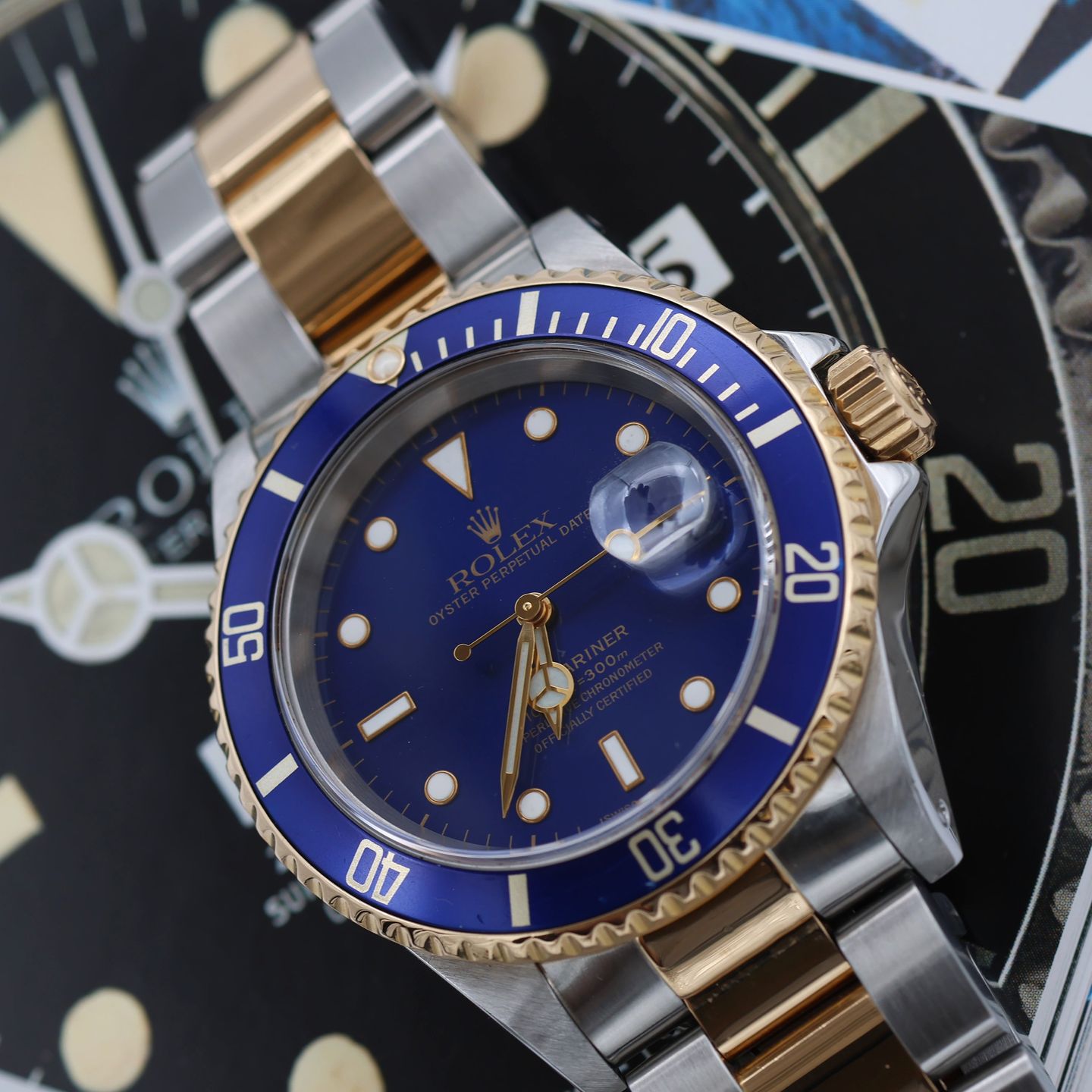 Rolex Submariner Date 16613LB - (3/8)