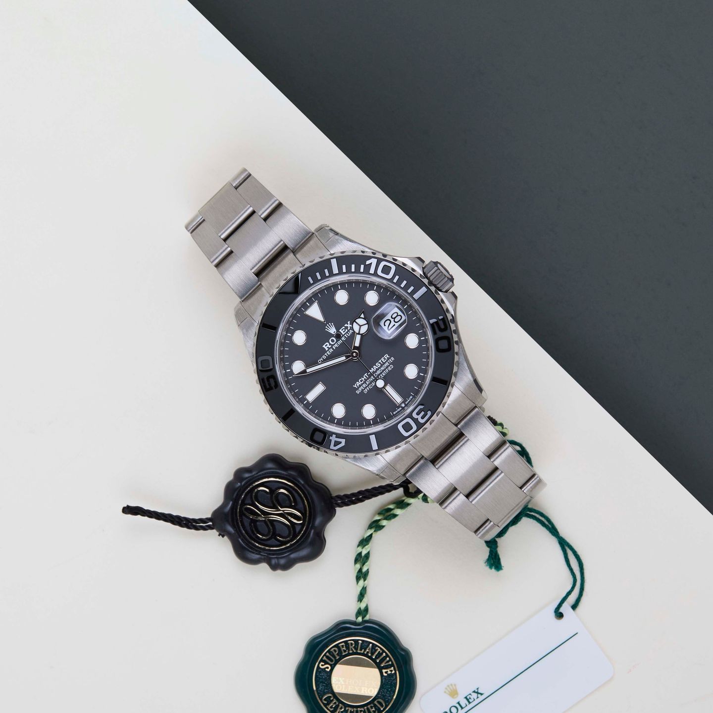 Rolex Yacht-Master 42 226627 (2026) - Zwart wijzerplaat 42mm Titanium (2/8)