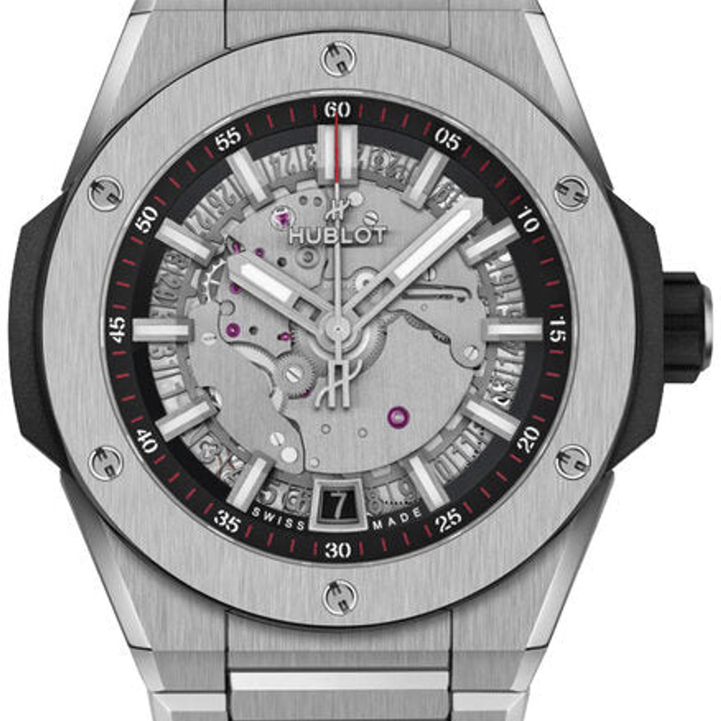 Hublot Big Bang 456.NX.0170.NX (2025) - Grey dial 40 mm Titanium case (1/1)