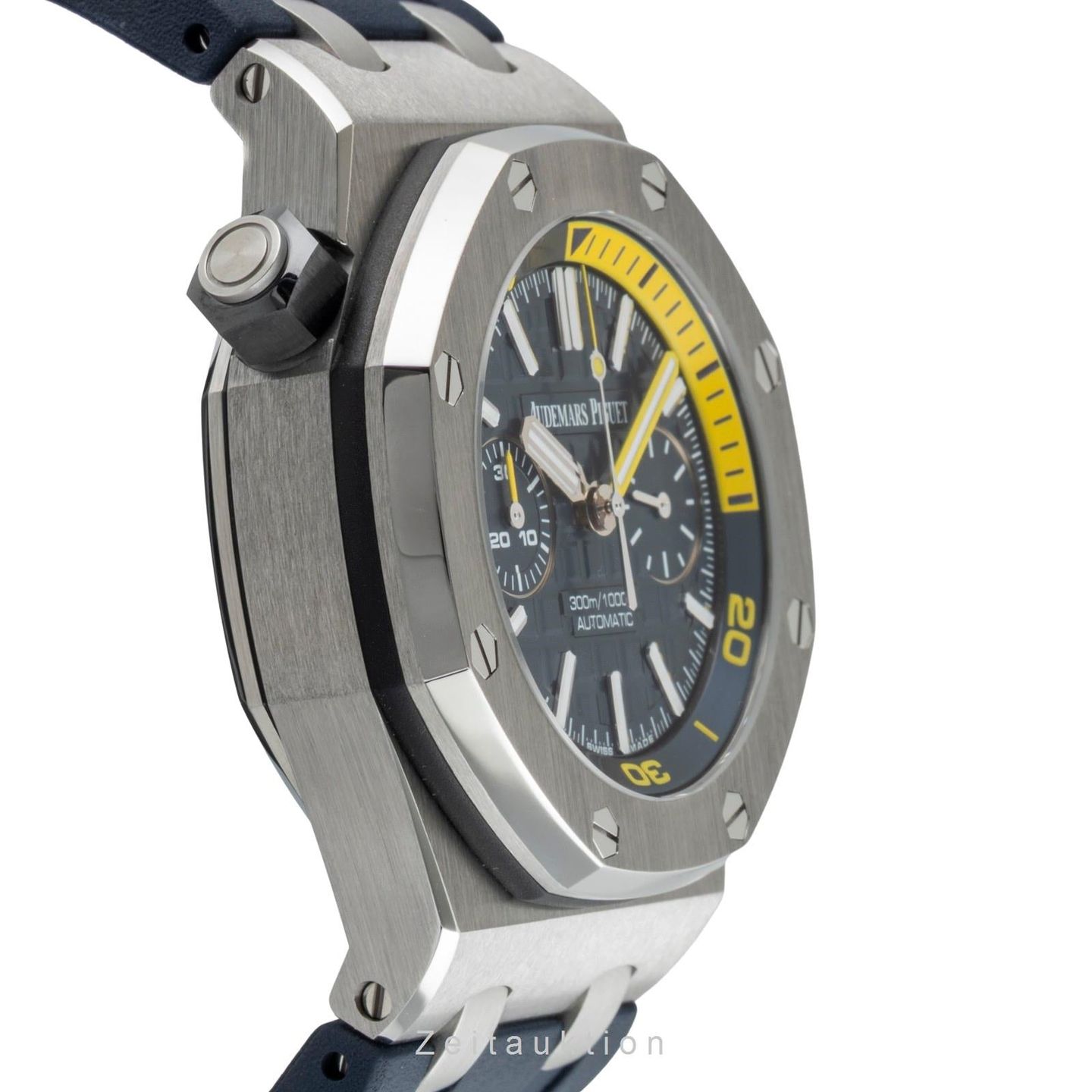 Audemars Piguet Royal Oak Offshore Diver Chronograph 26703ST.OO.A027CA.01 (Onbekend (willekeurig serienummer)) - Blauw wijzerplaat 42mm Staal (6/8)