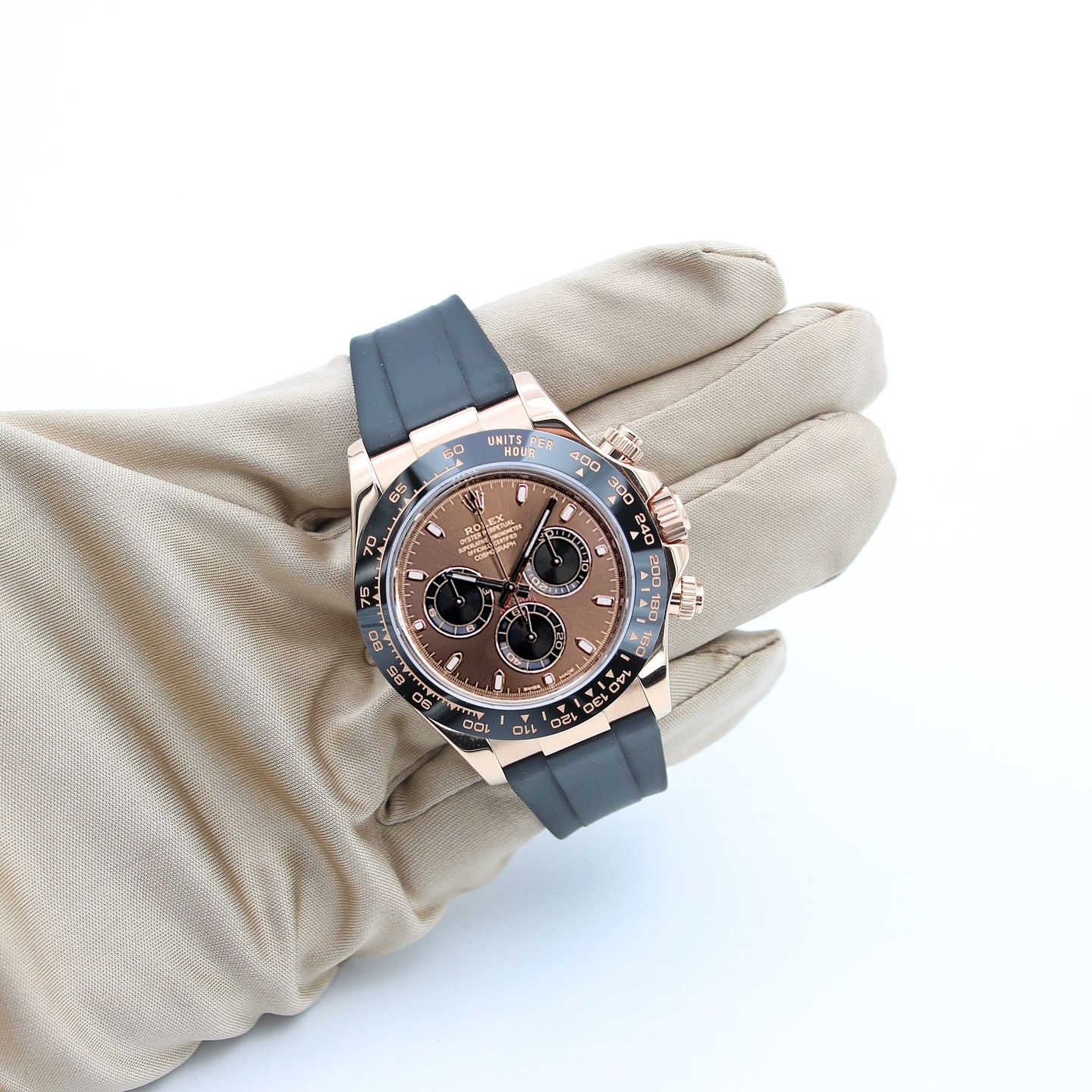 Rolex Daytona 116515LN (2016) - Zilver wijzerplaat 40mm Roségoud (2/8)