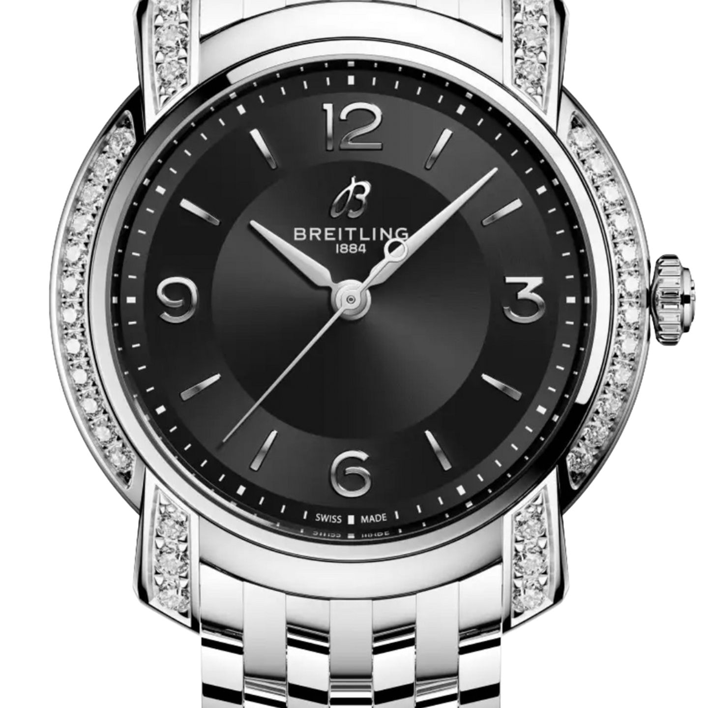 Breitling Premier A77330671B1A1 (2025) - Black dial 32 mm Steel case (1/1)