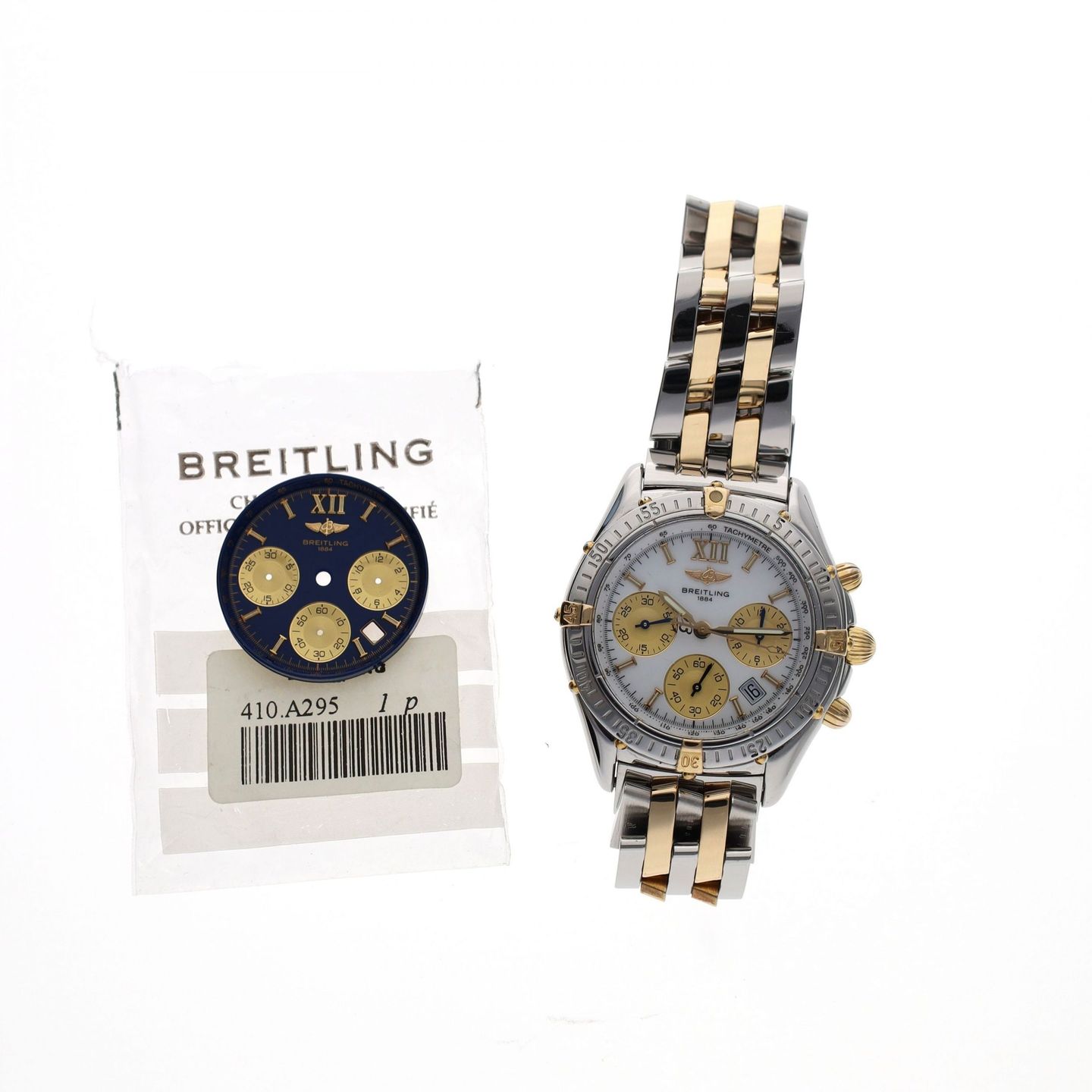 Breitling Windrider B55048 (Unknown (random serial)) - Blue dial 36 mm Steel case (5/8)