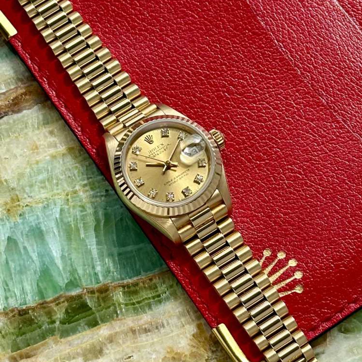 Rolex Lady-Datejust 69178G (1988) - Goud wijzerplaat 26mm Geelgoud (4/8)