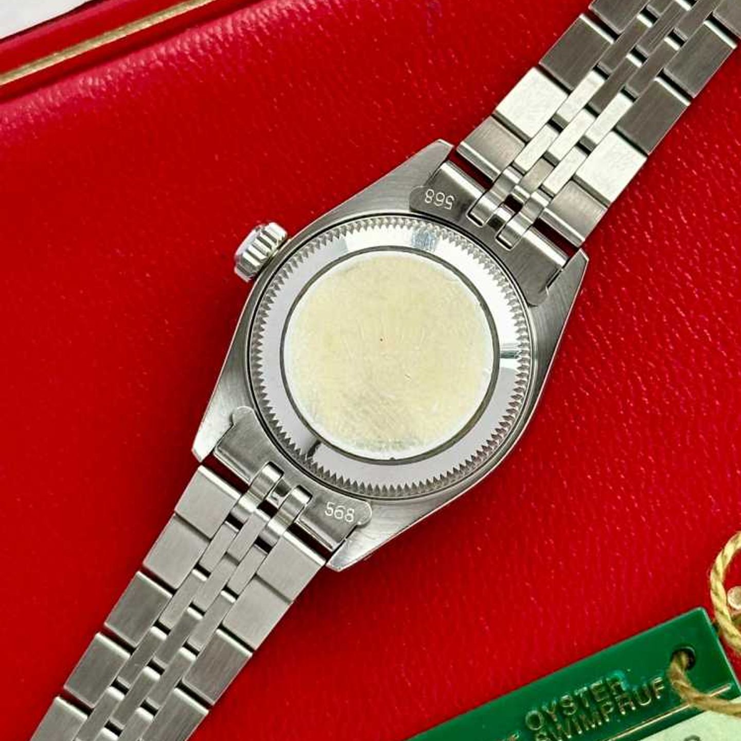 Rolex Lady-Datejust 69174G (1991) - Silver dial 26 mm Steel case (8/8)