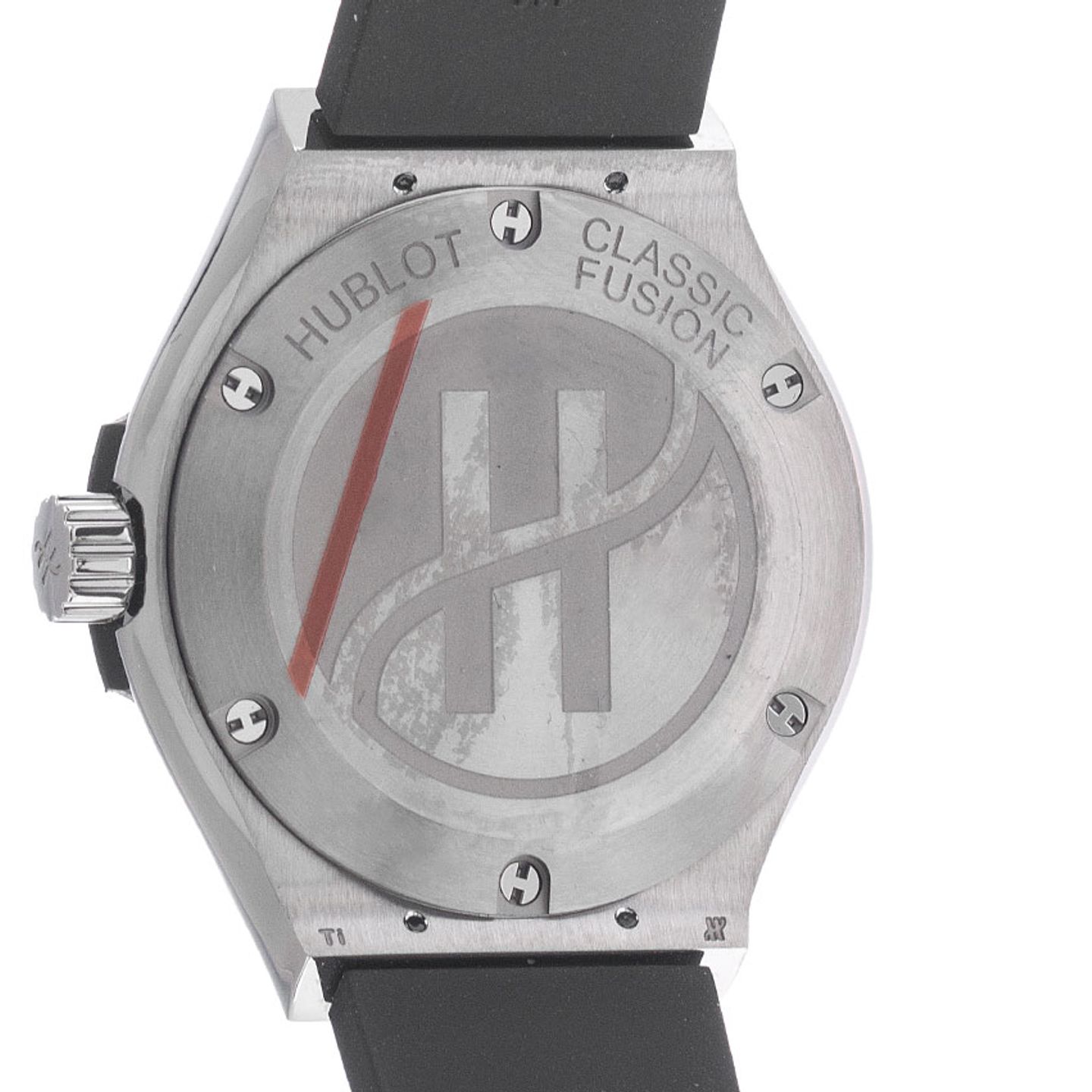 Hublot Classic Fusion 591.NX.1270.RX.MDM (2025) - Zwart wijzerplaat 29mm Titanium (6/7)