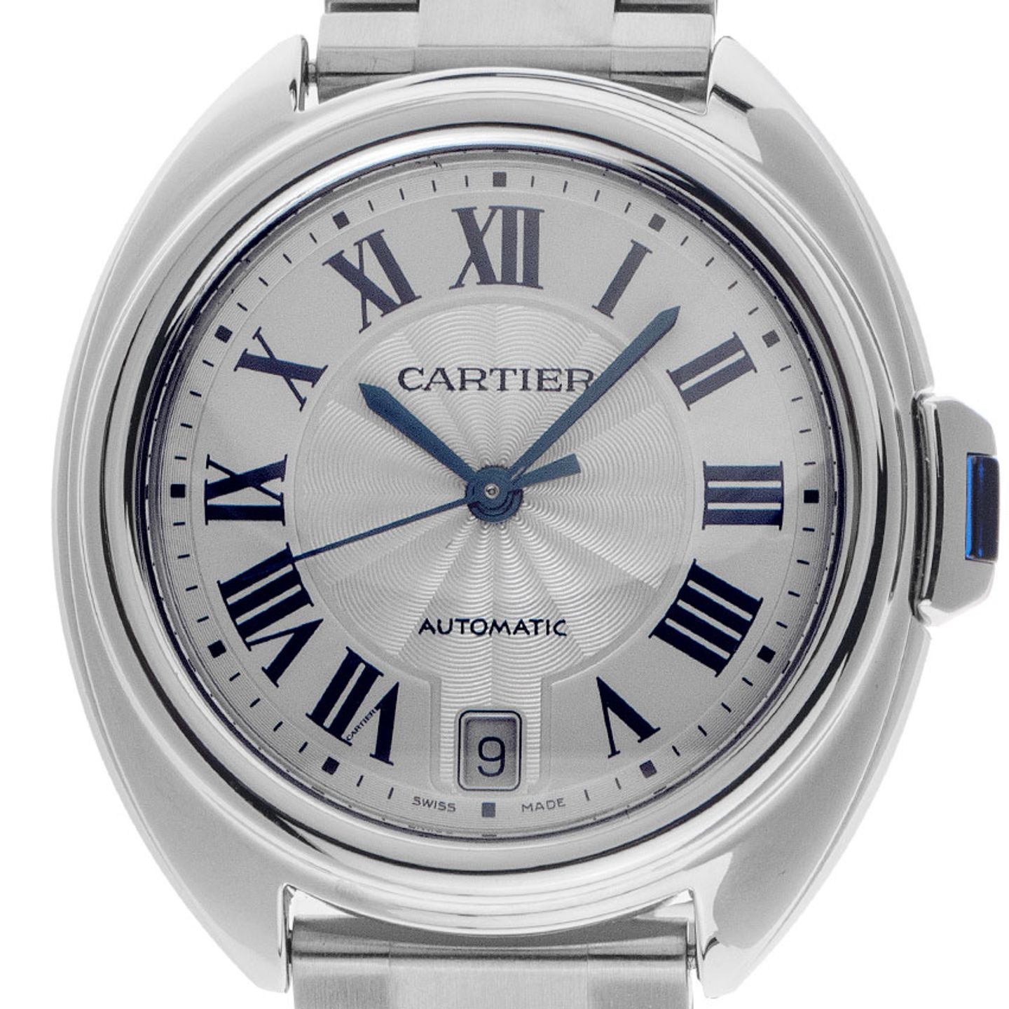 Cartier Clé de Cartier WSCL0006 (2018) - Silver dial 35 mm Steel case (1/7)