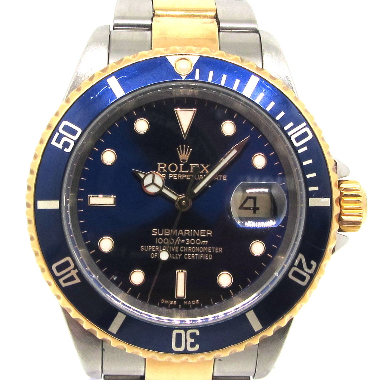 Rolex Submariner Date 16613 (1998) - 40 mm Gold/Steel case (1/5)