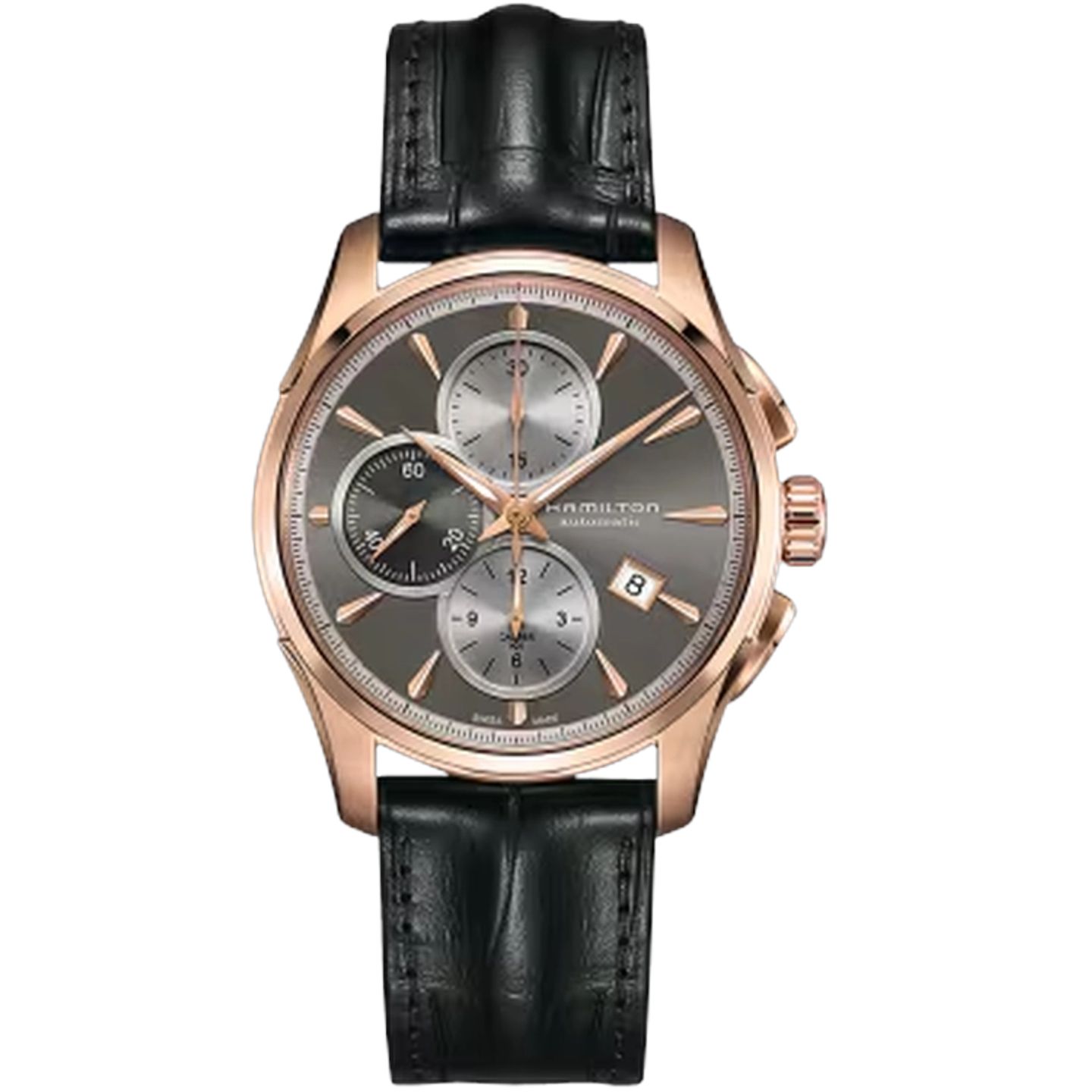 Hamilton Jazzmaster H32546781 (2025) - Grijs wijzerplaat 42mm Staal (1/1)