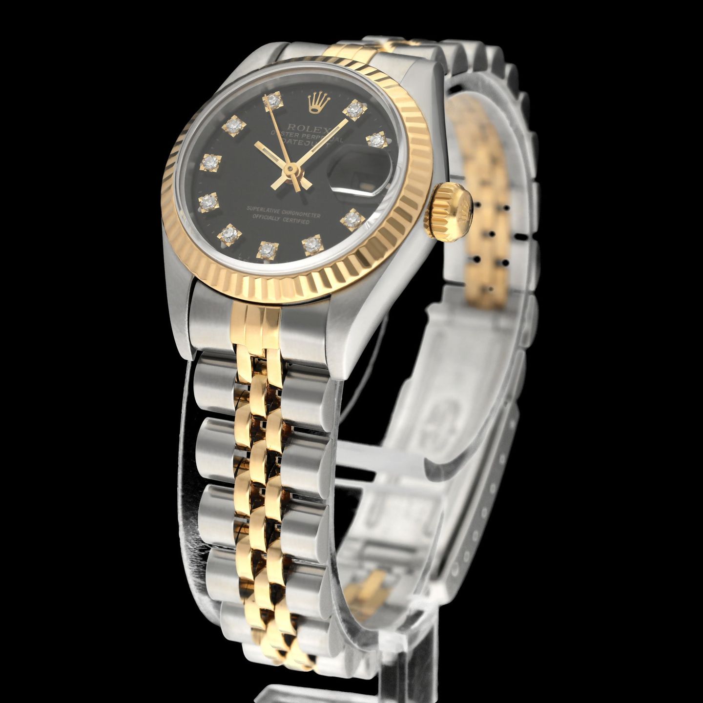 Rolex Lady-Datejust 69173G (1994) - 26 mm Gold/Steel case (5/8)