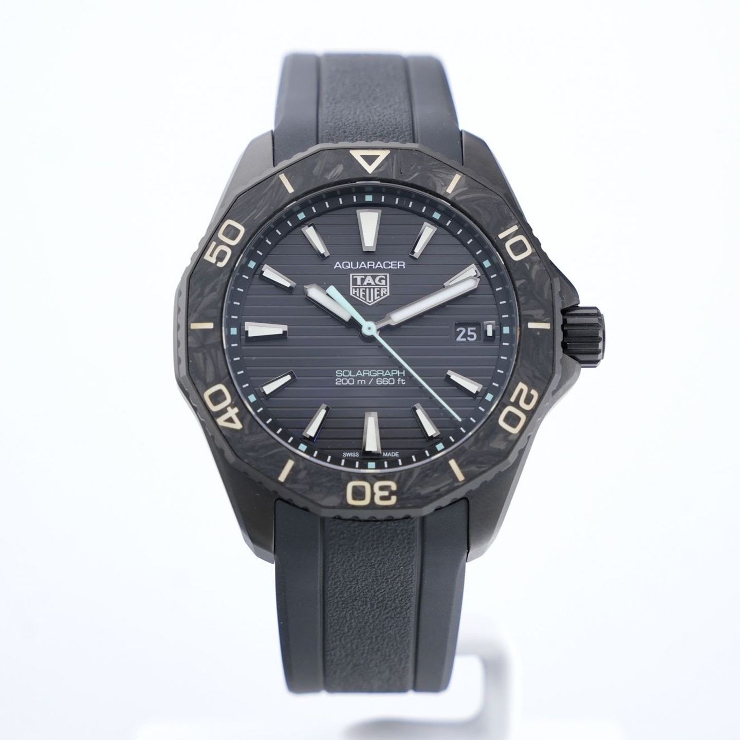 TAG Heuer Aquaracer WBP1112.FT6199 (2024) - Black dial 40 mm Steel case (2/16)
