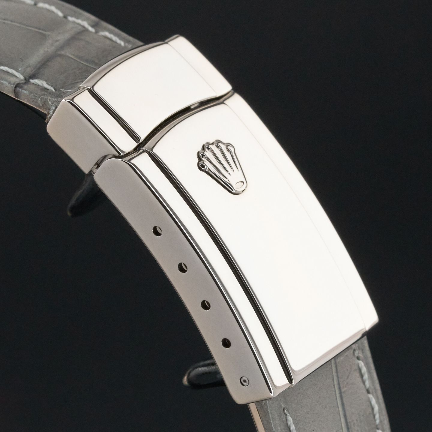 Rolex Datejust 36 116139 (2006) - Silver dial 36 mm White Gold case (8/8)