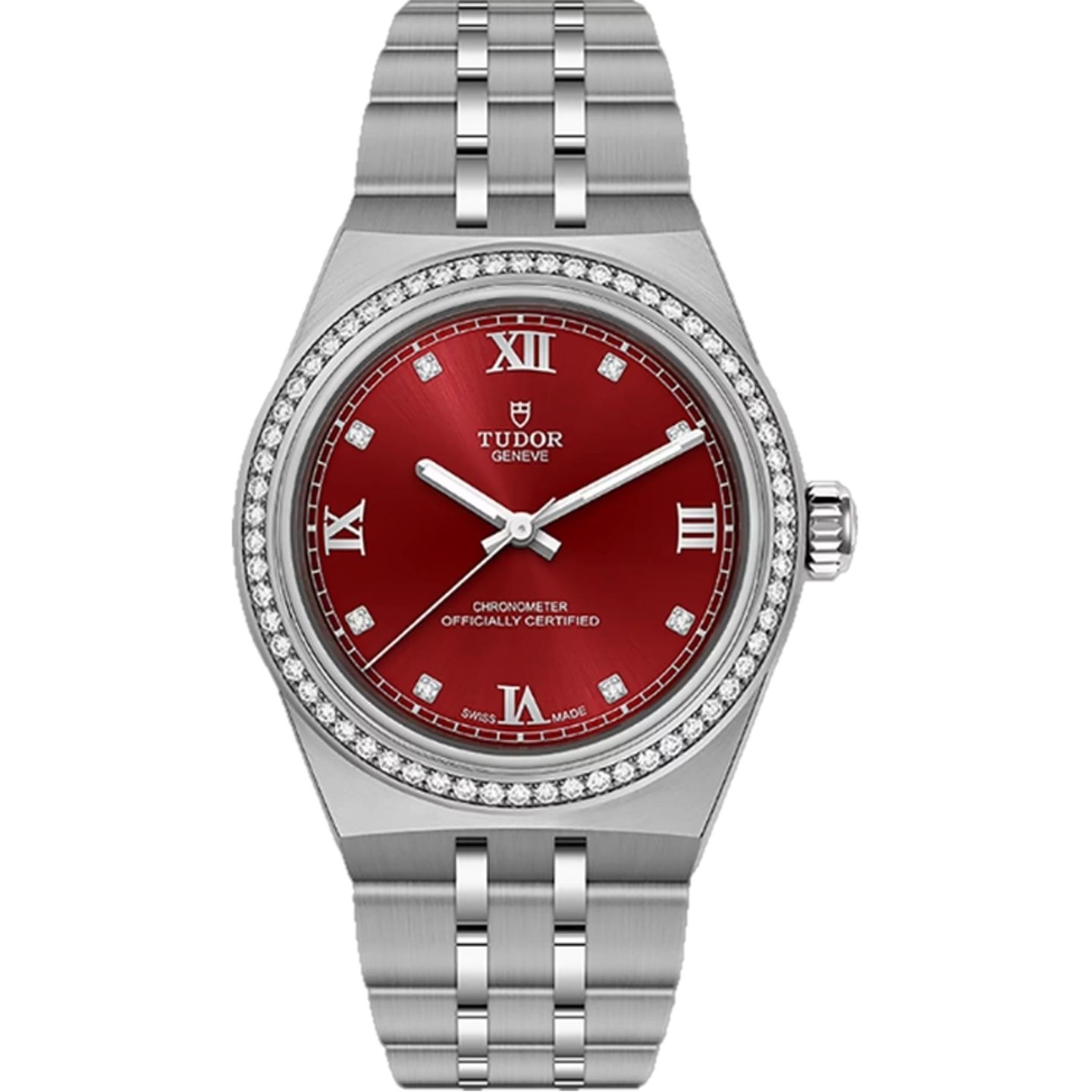 Tudor Royal 2830A1S0-0002 (2026) - Rood wijzerplaat 30mm Staal (1/1)