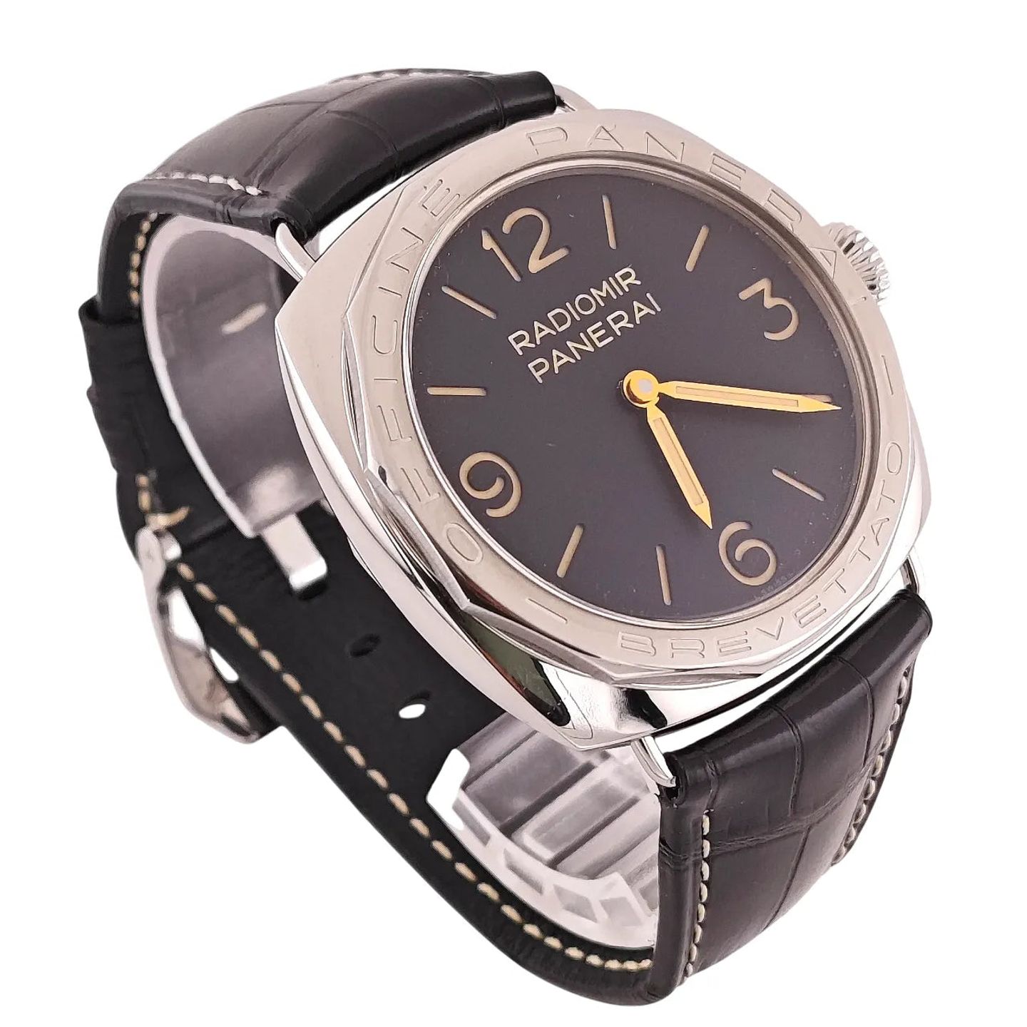 Panerai Special Editions PAM00685 (Unknown (random serial)) - Black dial 47 mm Steel case (3/8)