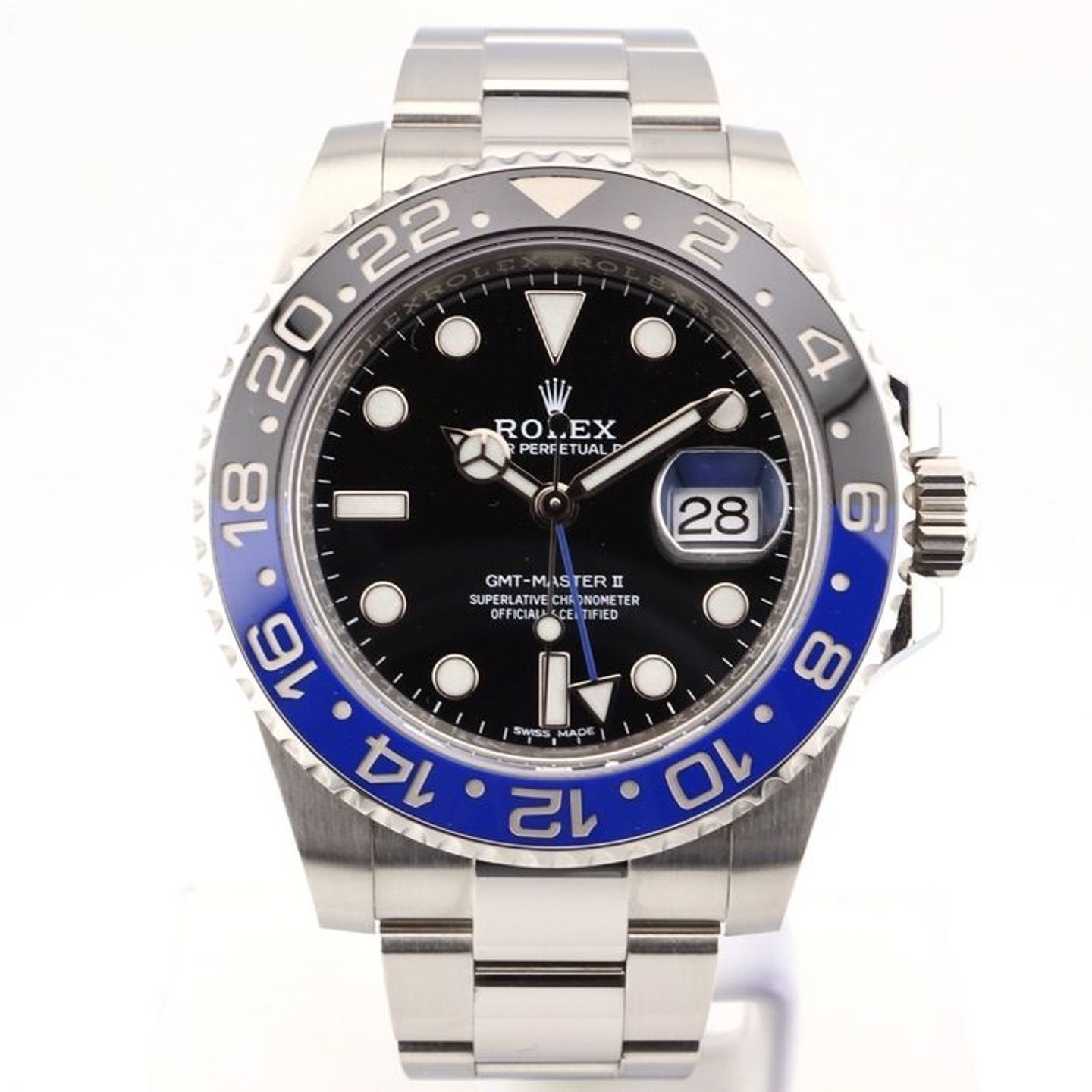 Rolex GMT-Master II 116710BLNR (2019) - Zwart wijzerplaat 40mm Staal (1/1)