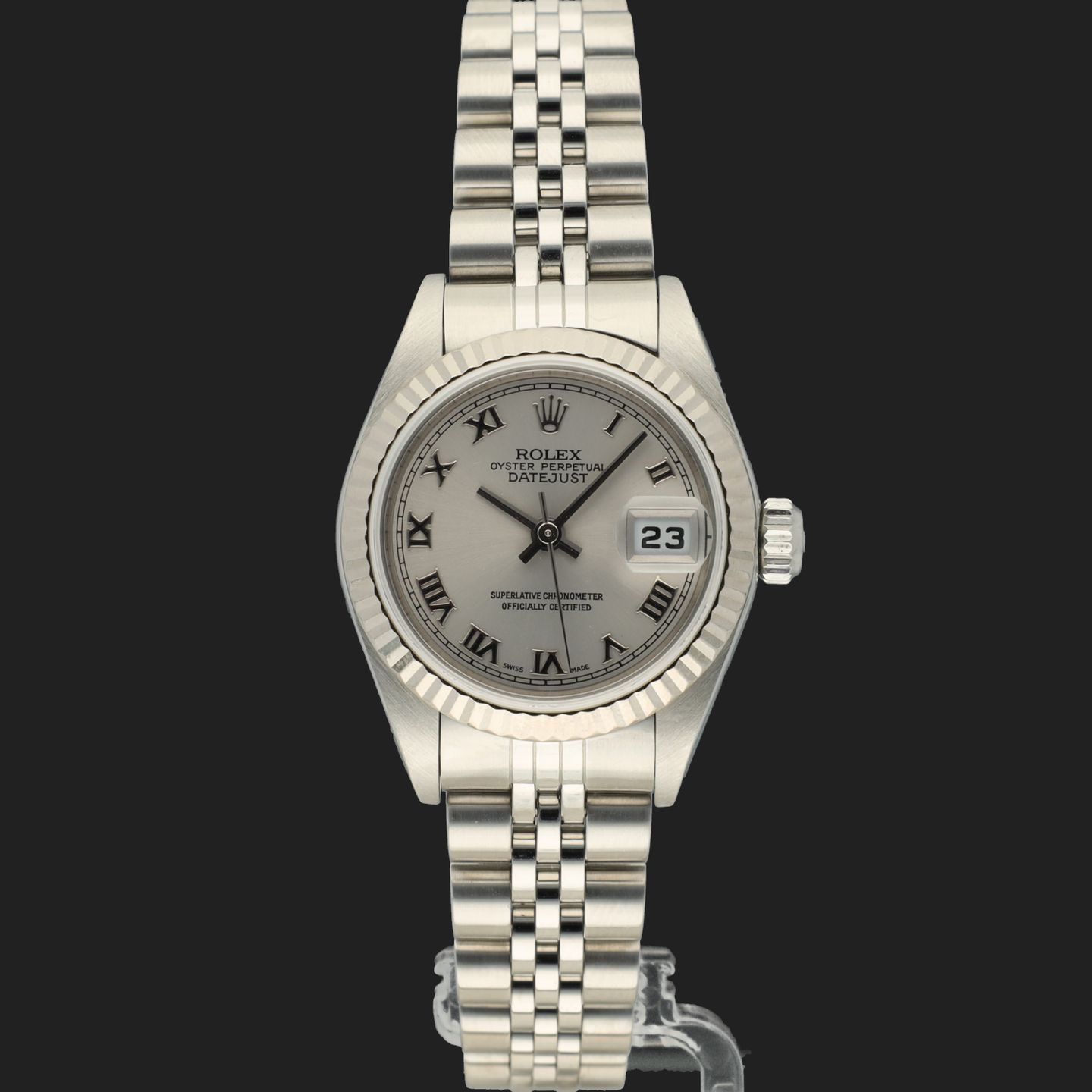 Rolex Lady-Datejust 179174 (2000) - 26mm Staal (3/8)