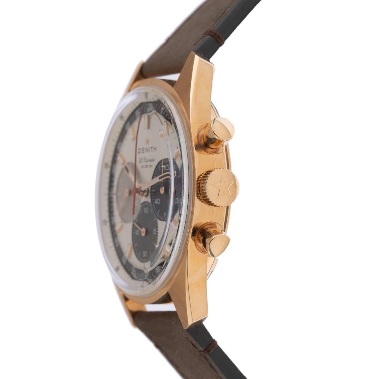 Zenith El Primero Chronomaster 18.3200.3600/69.C901 (2025) - White dial 38 mm Rose Gold case (4/7)