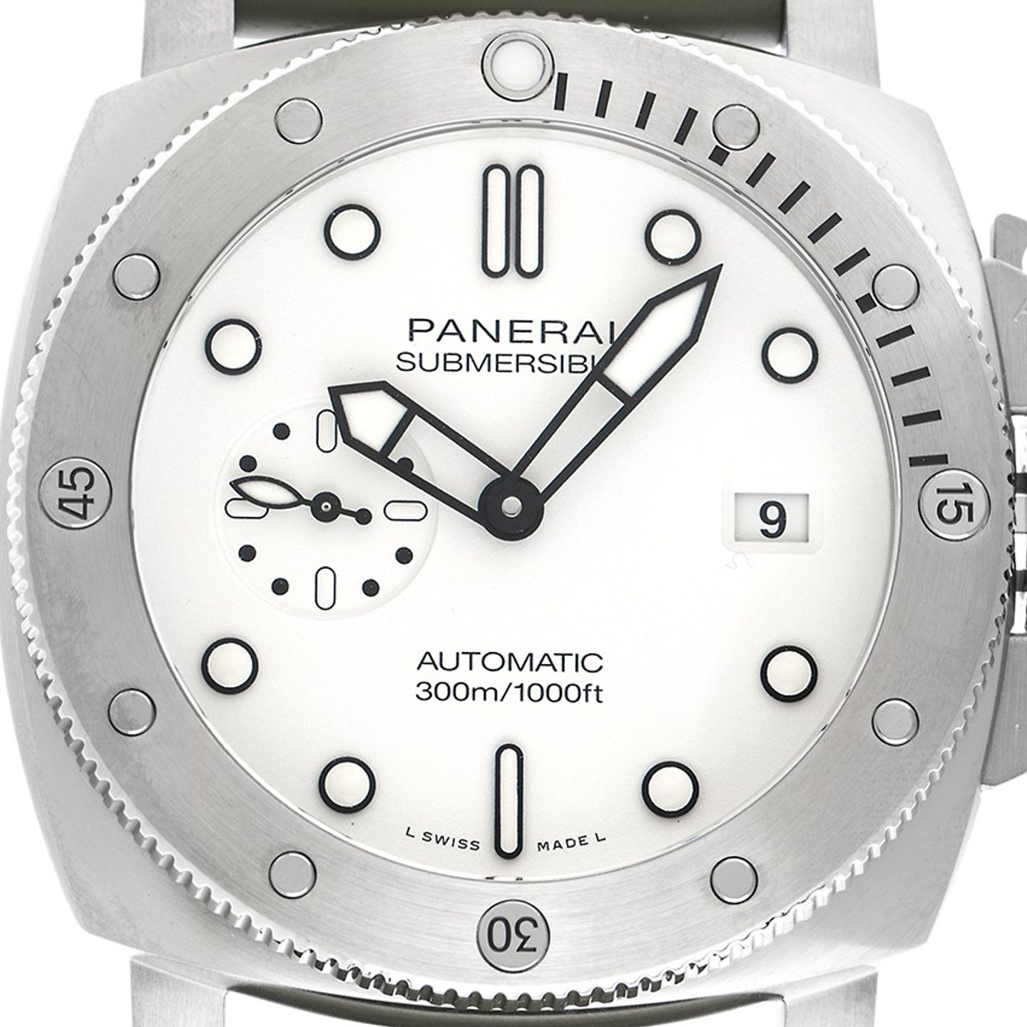Panerai Submersible PAM01595 (2024) - White dial 44 mm Steel case (1/7)