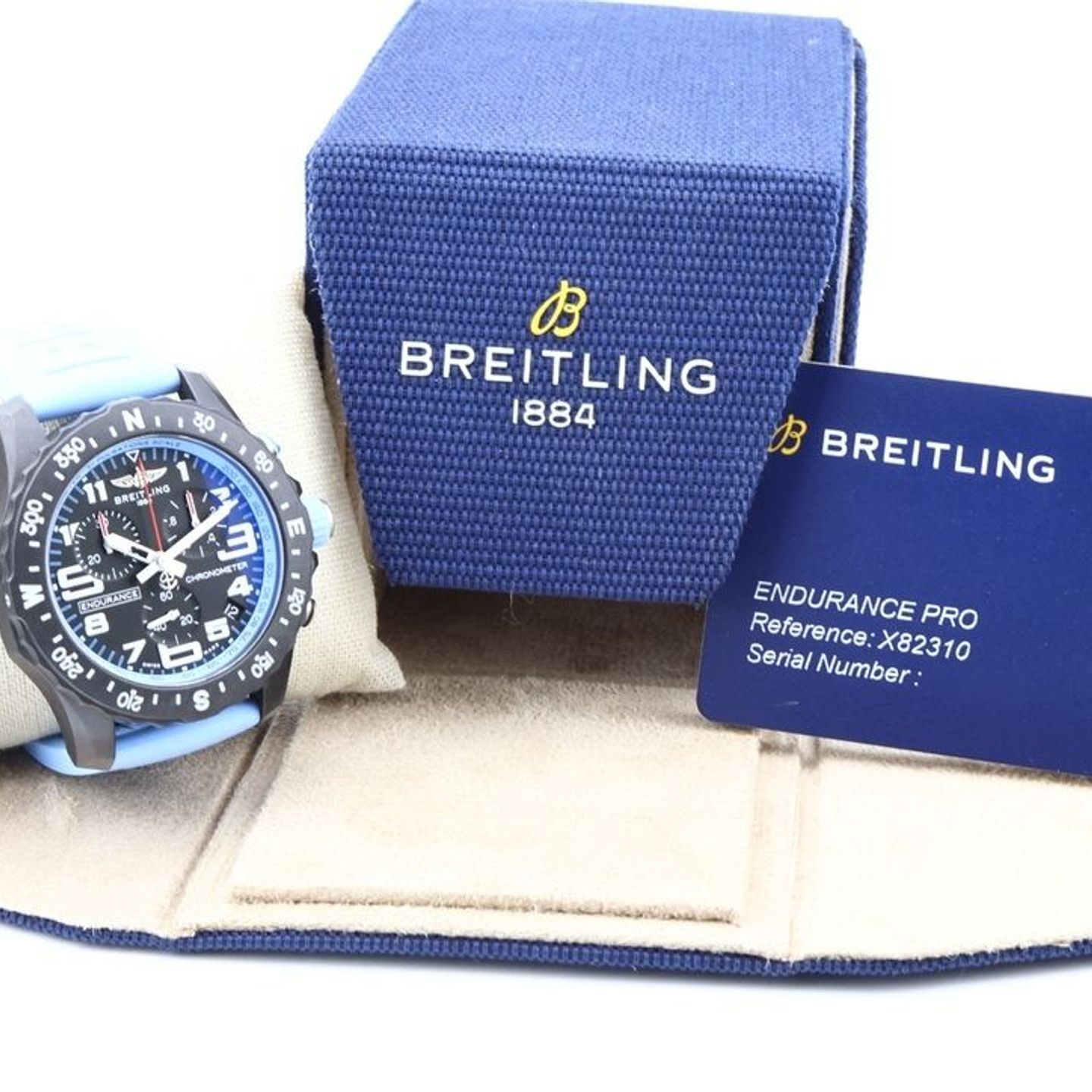 Breitling Endurance Pro X82310 (Unknown (random serial)) - Black dial 44 mm Plastic case (2/2)