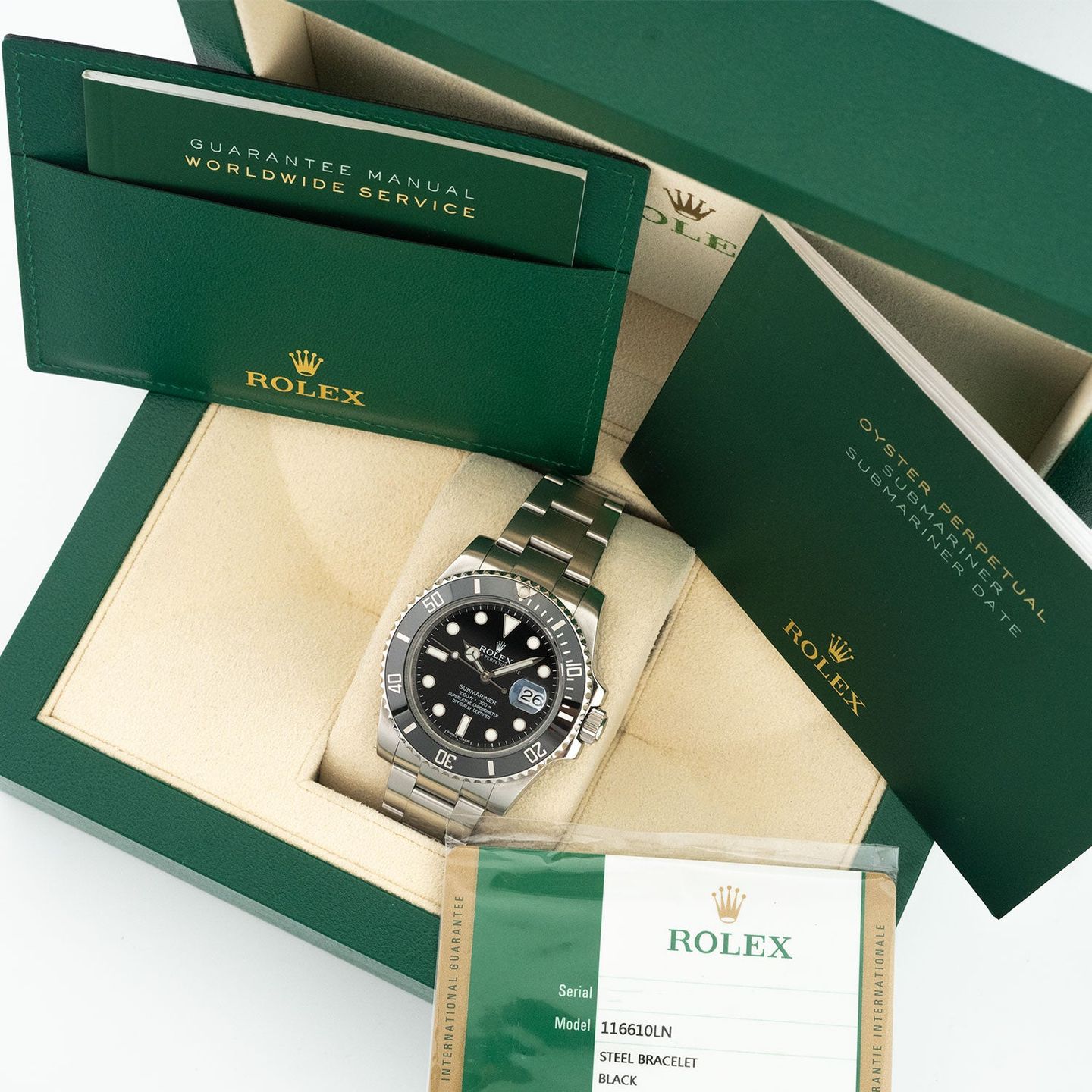 Rolex Submariner Date 116610LN (2015) - 40 mm Steel case (5/5)