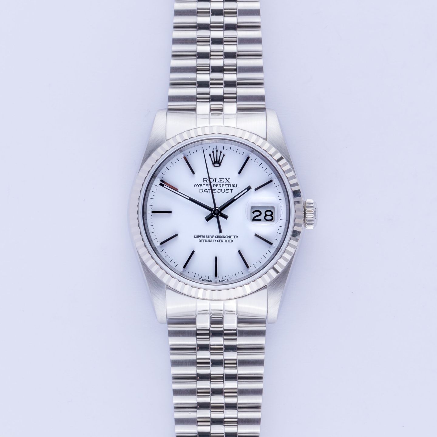 Rolex Datejust 36 16234 (1991) - 36 mm Steel case (3/8)