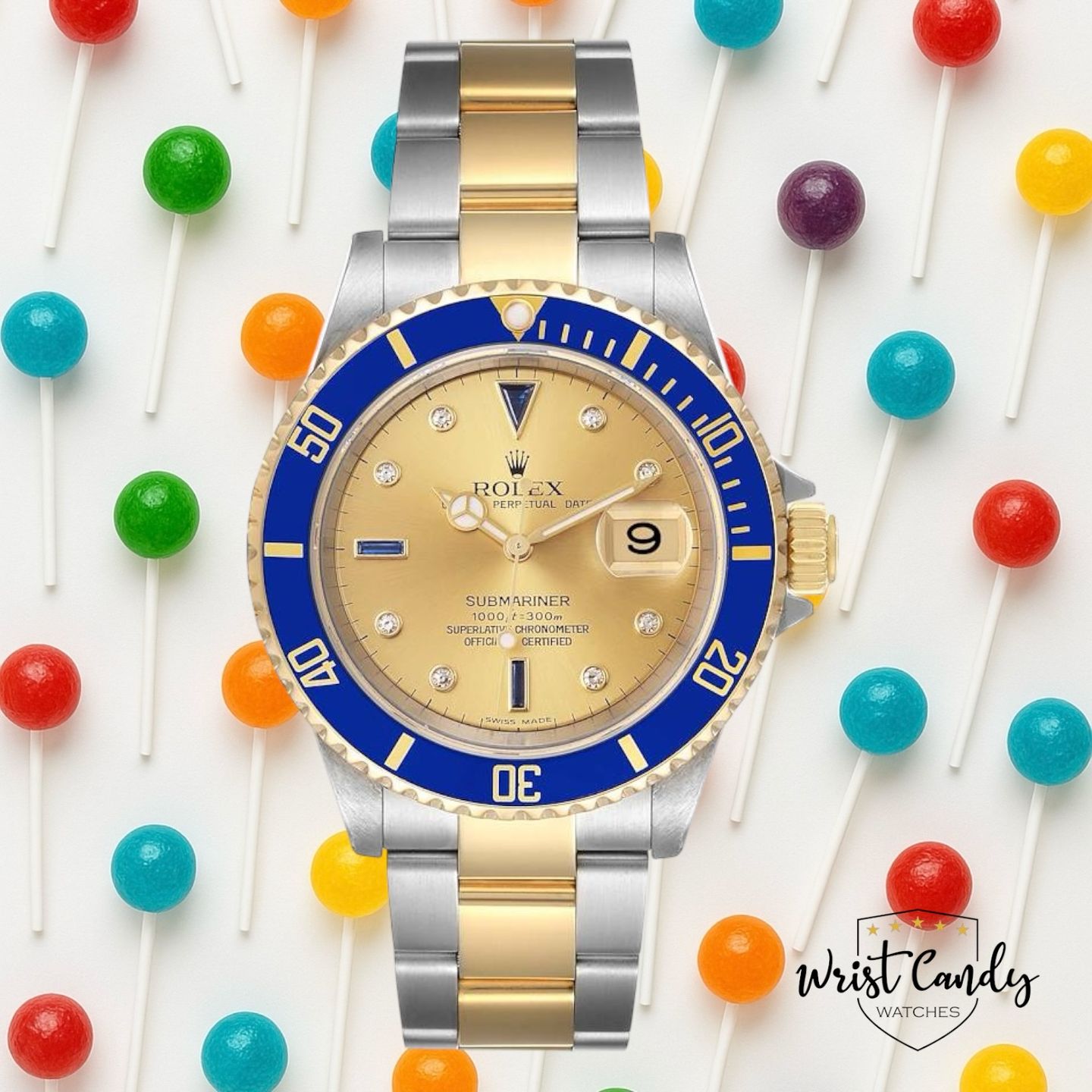 Rolex Submariner Date 16613LB - (1/8)