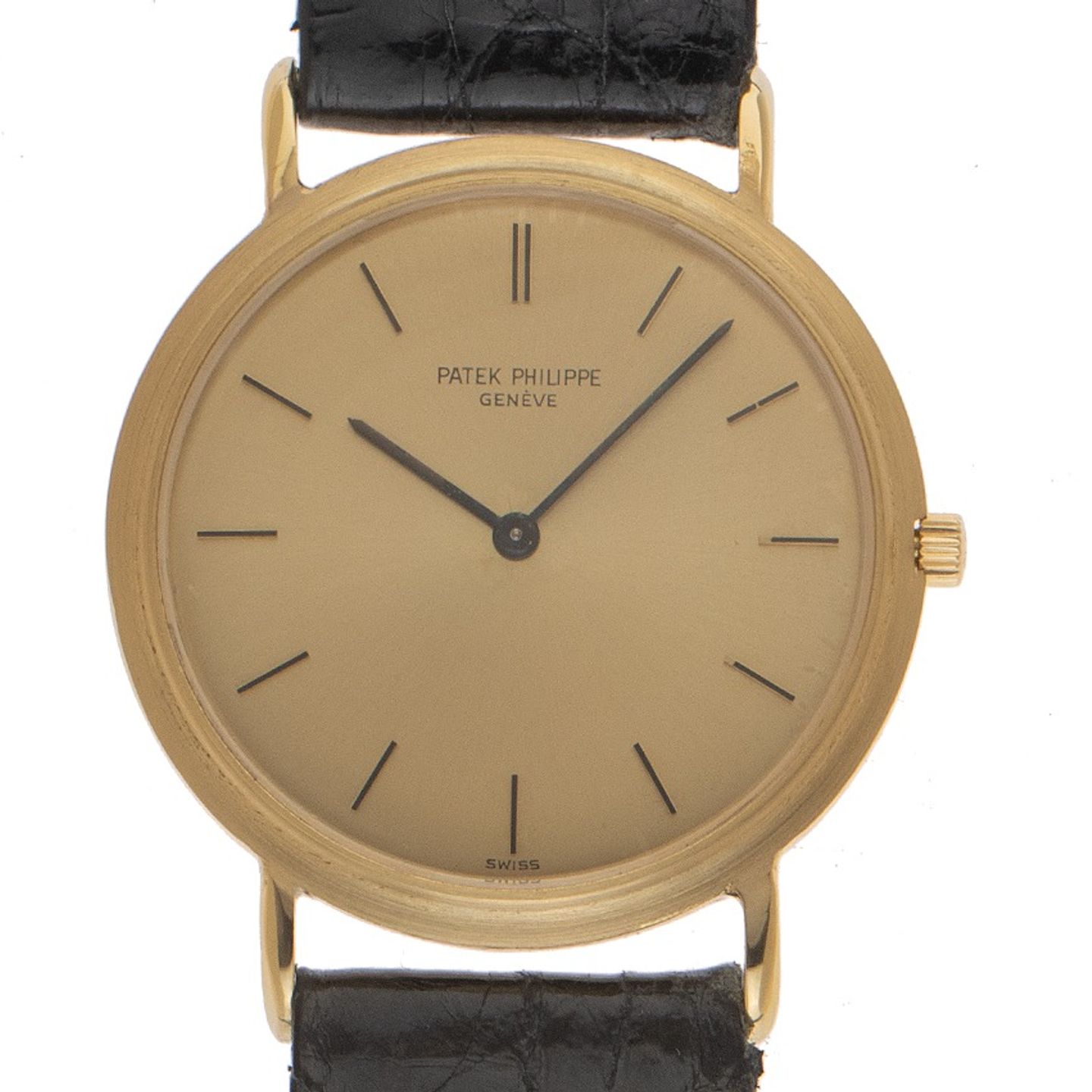 Patek Philippe Calatrava 3992 (1970) - 34mm Geelgoud (1/8)