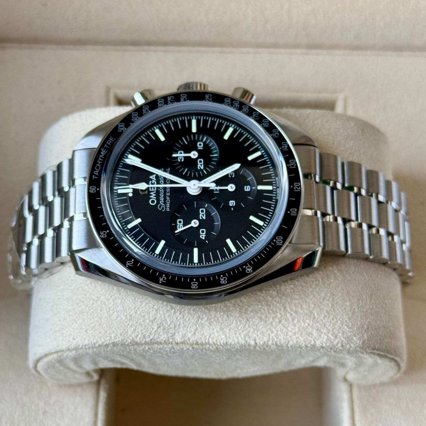 Omega Speedmaster Professional Moonwatch 310.30.42.50.01.002 (2024) - Black dial 42 mm Steel case (5/7)