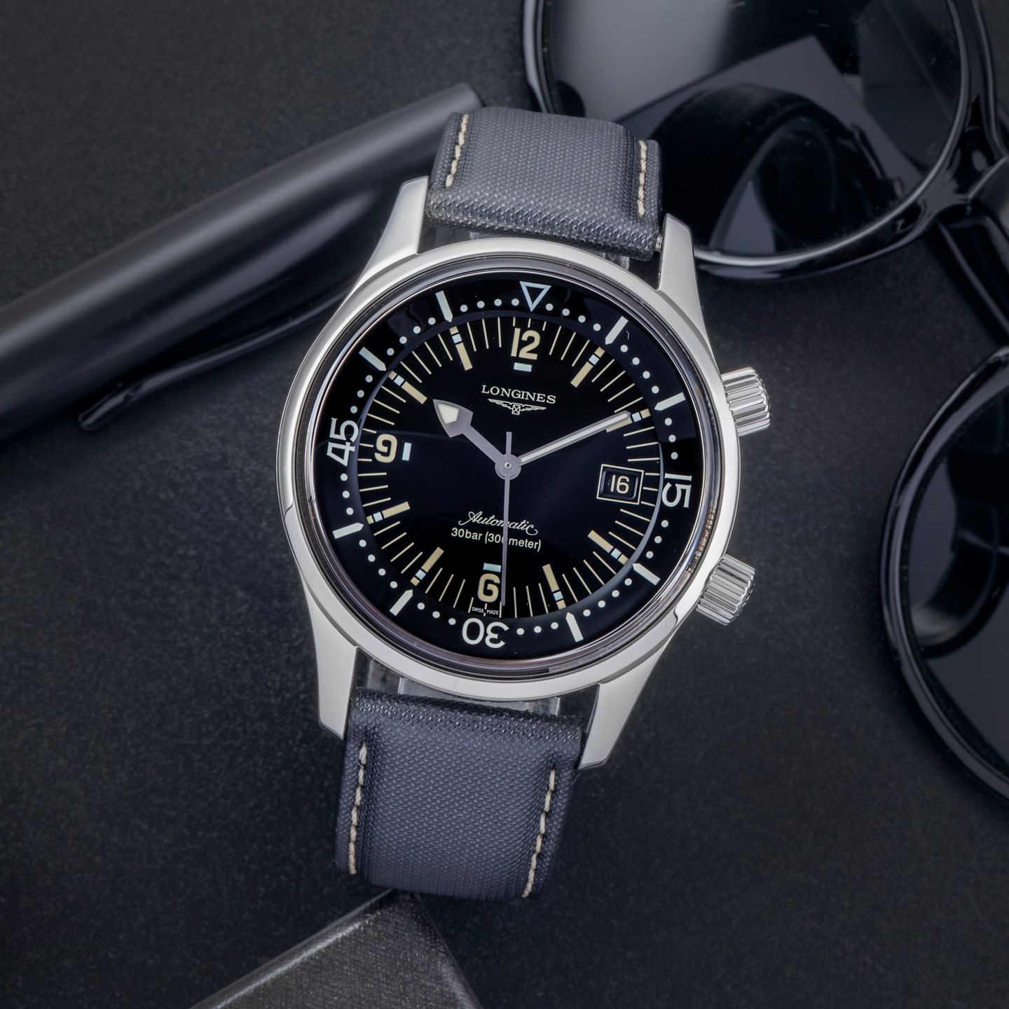 Longines Legend Diver L3.674.4.50.0 - (1/8)