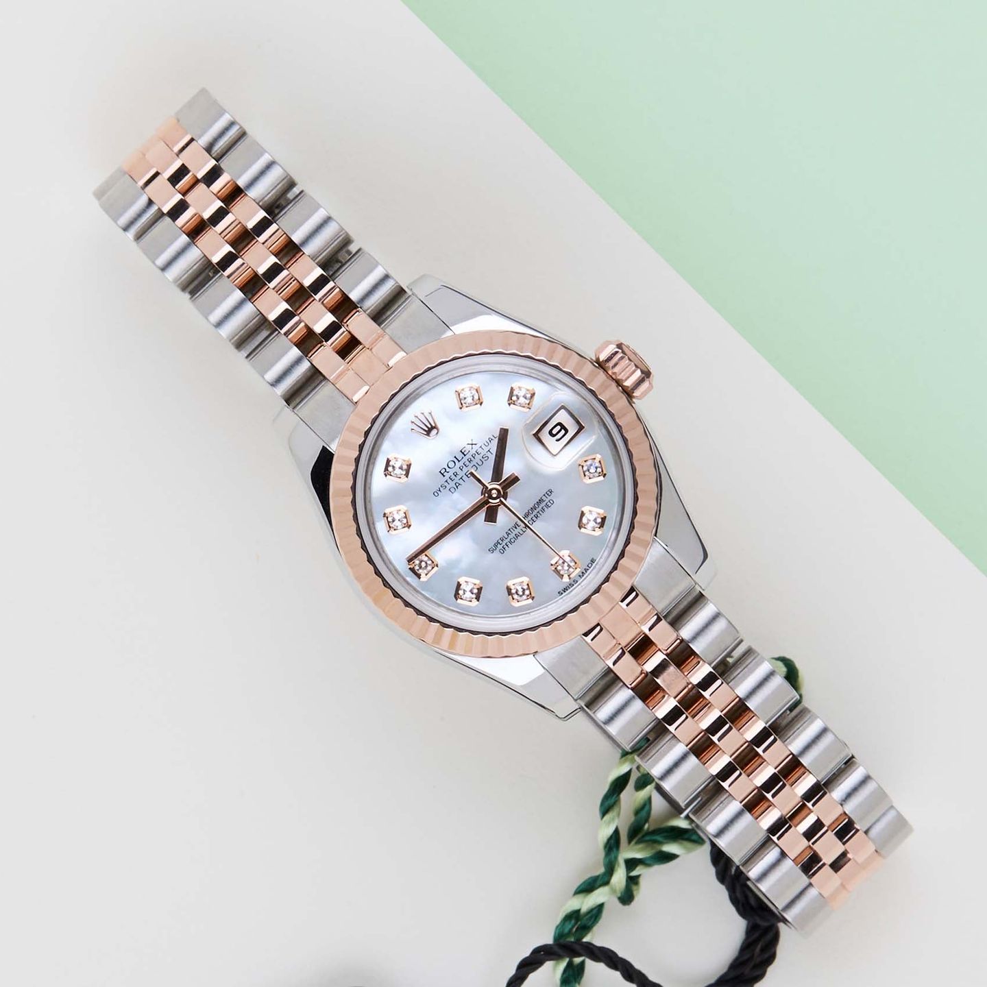 Rolex Lady-Datejust 179171 (2014) - 26mm Goud/Staal (1/8)