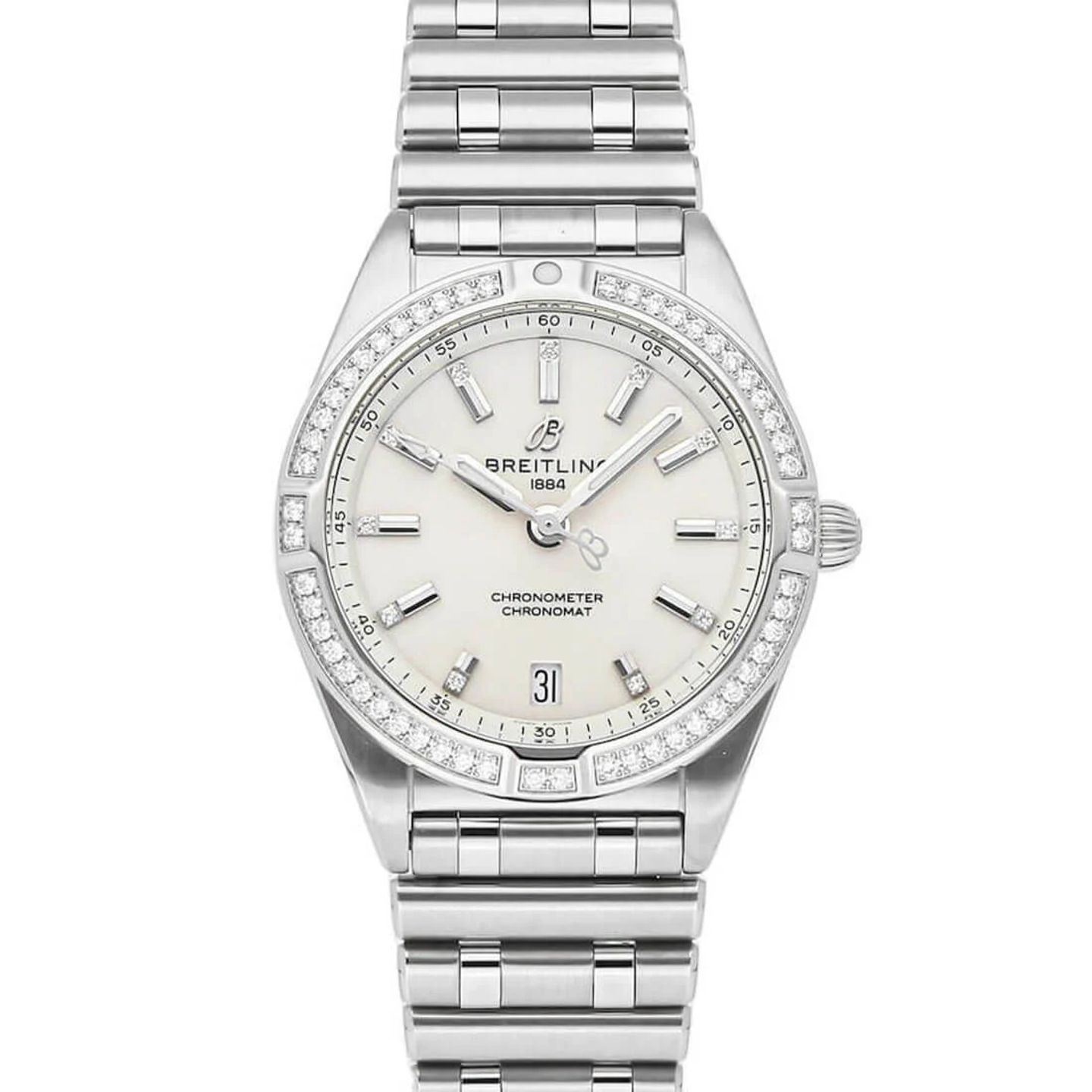 Breitling Chronomat A77310591A1A1 (2023) - White dial 32 mm Steel case (2/2)