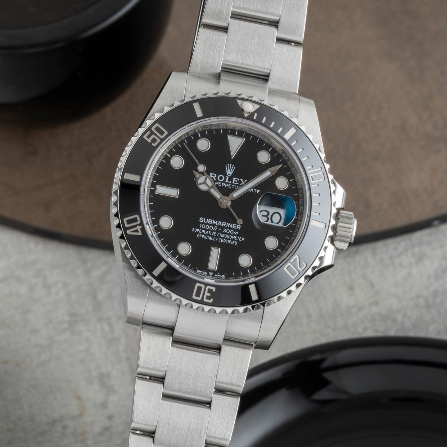 Rolex Submariner Date 126610LN (Unknown (random serial)) - Black dial 41 mm Steel case (3/8)