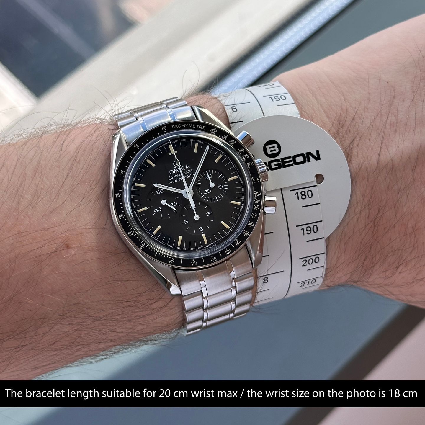 Omega Speedmaster Professional Moonwatch 3590.50 (Onbekend (willekeurig serienummer)) - Zwart wijzerplaat 42mm Staal (2/8)