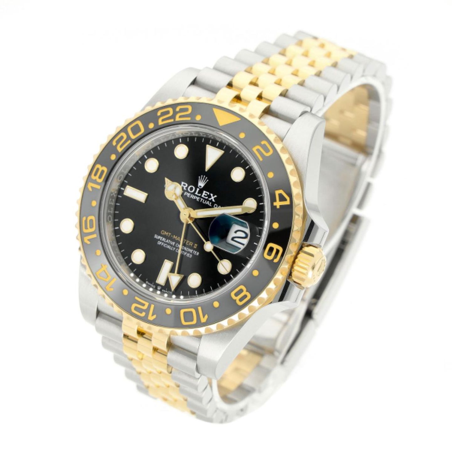 Rolex GMT-Master II 126713GRNR (2025) - Black dial 40 mm Gold/Steel case (2/5)