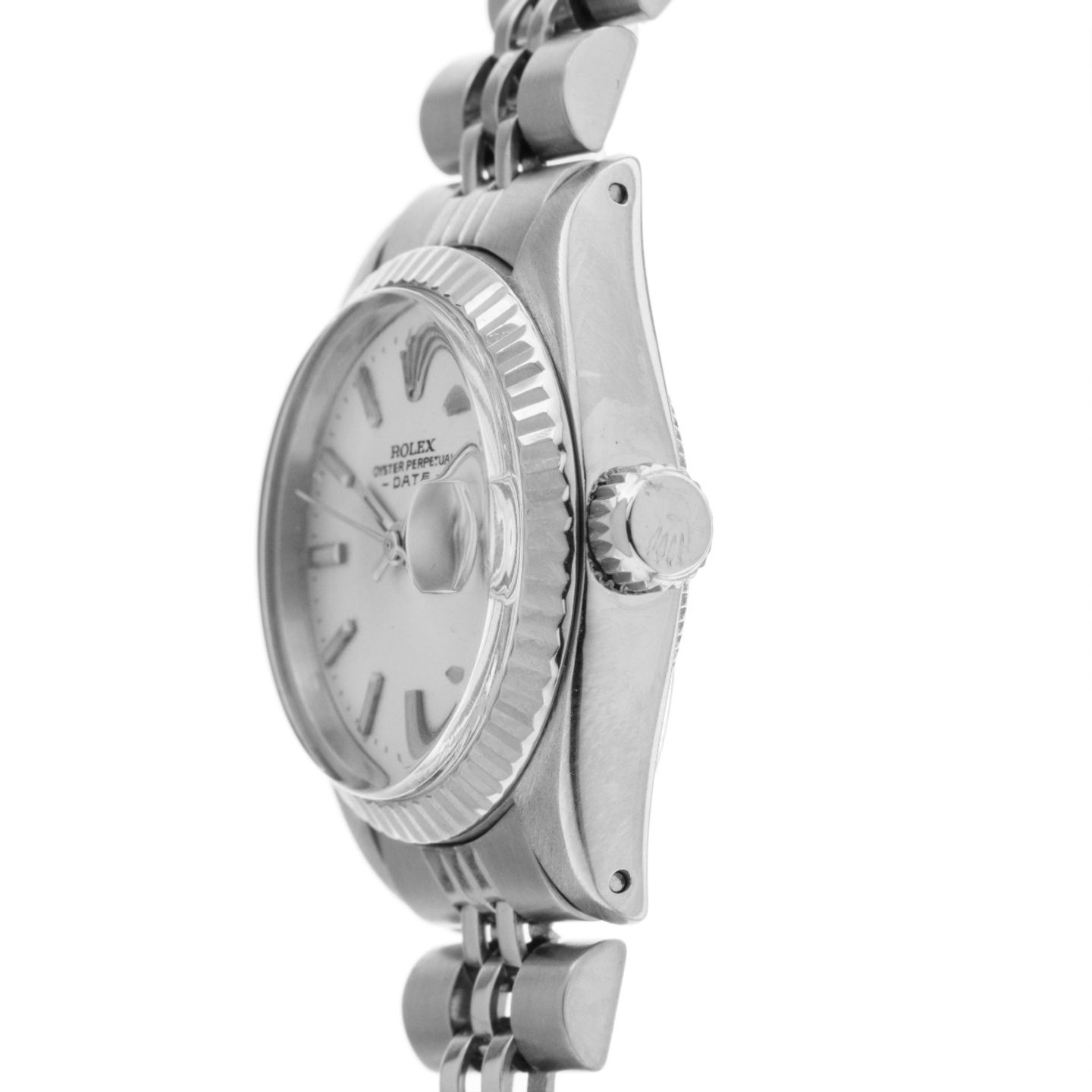 Rolex Lady-Datejust 6917 (1979) - Zilver wijzerplaat 26mm Staal (4/8)