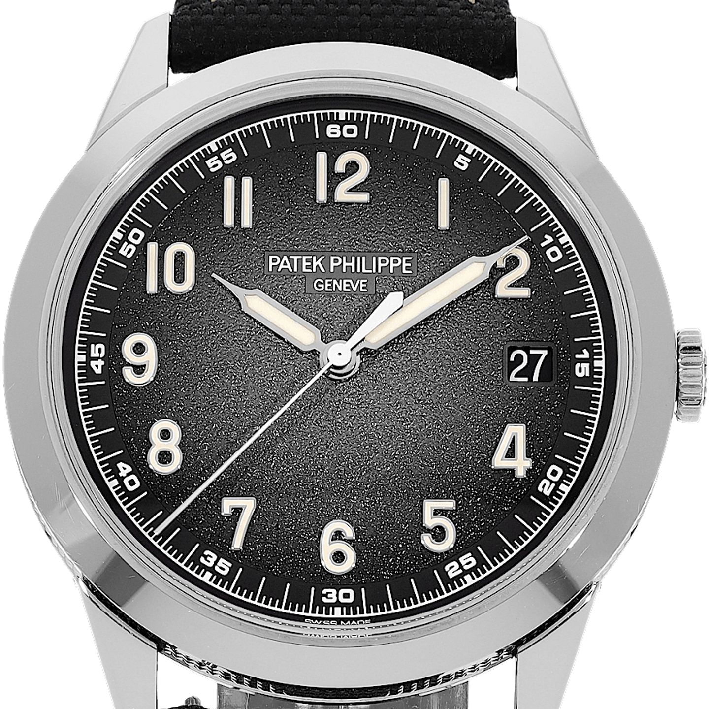 Patek Philippe Calatrava 5226G-001 (2022) - Grey dial 40 mm White Gold case (1/5)