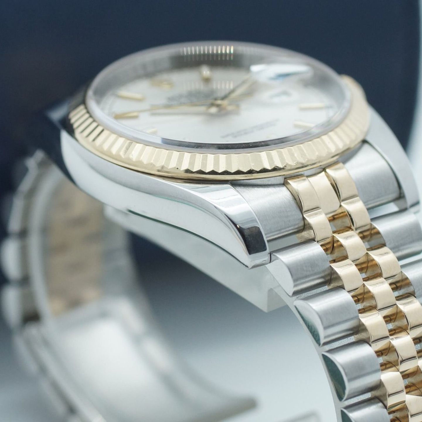 Rolex Datejust 36 116233 (2012) - Silver dial 36 mm Gold/Steel case (5/8)