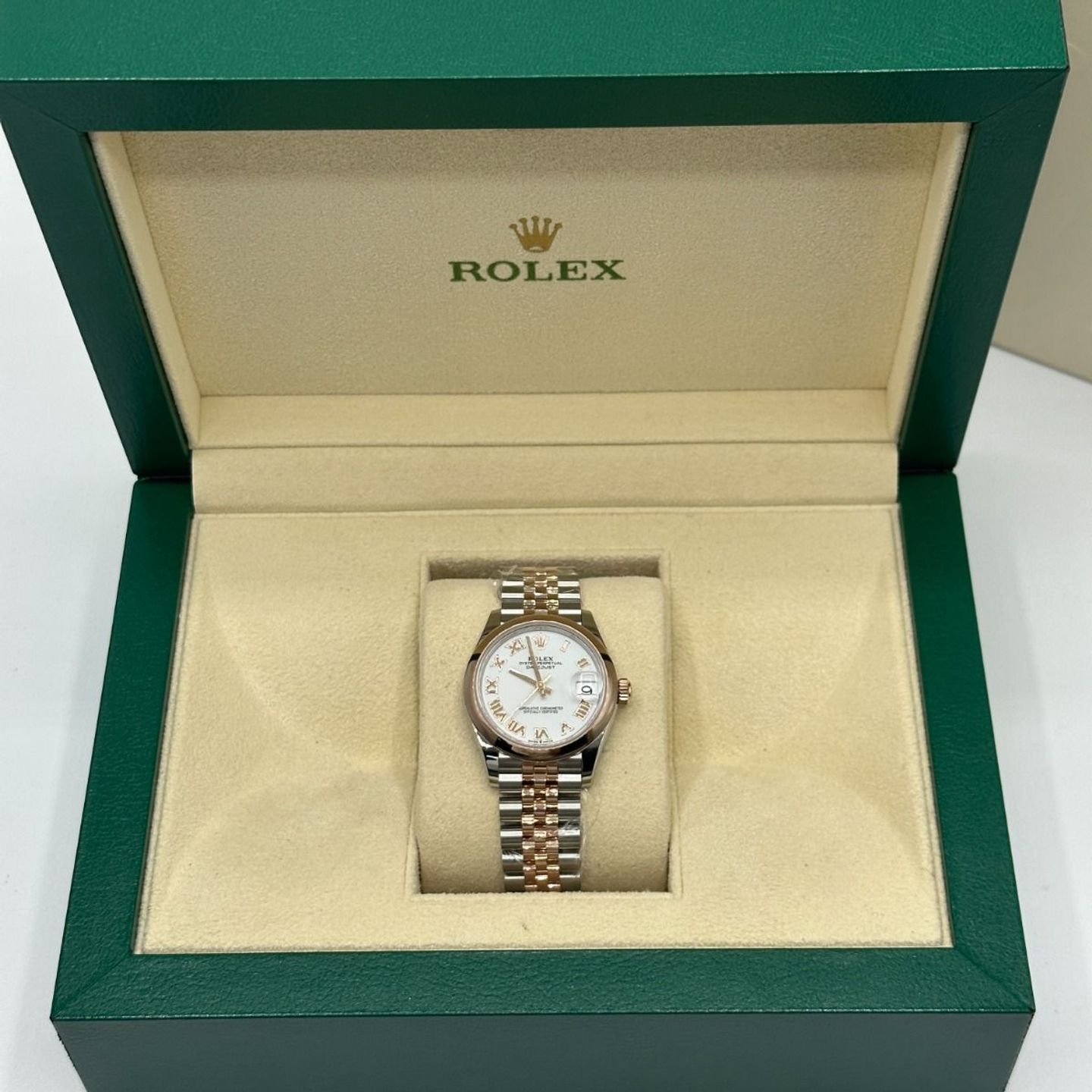 Rolex Datejust 31 278241 (2024) - Wit wijzerplaat 31mm Staal (4/8)