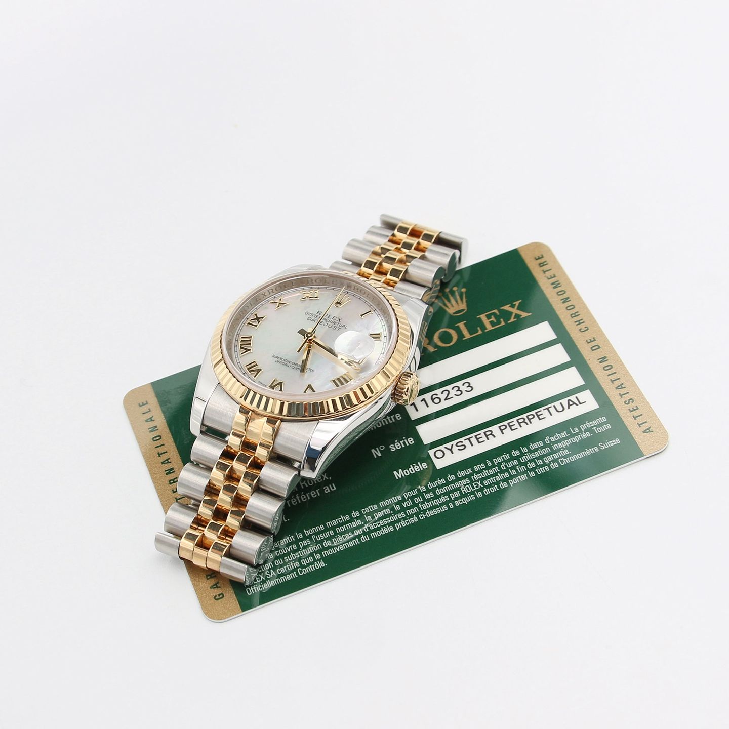 Rolex Datejust 36 116233 (Onbekend (willekeurig serienummer)) - 36mm Goud/Staal (4/8)