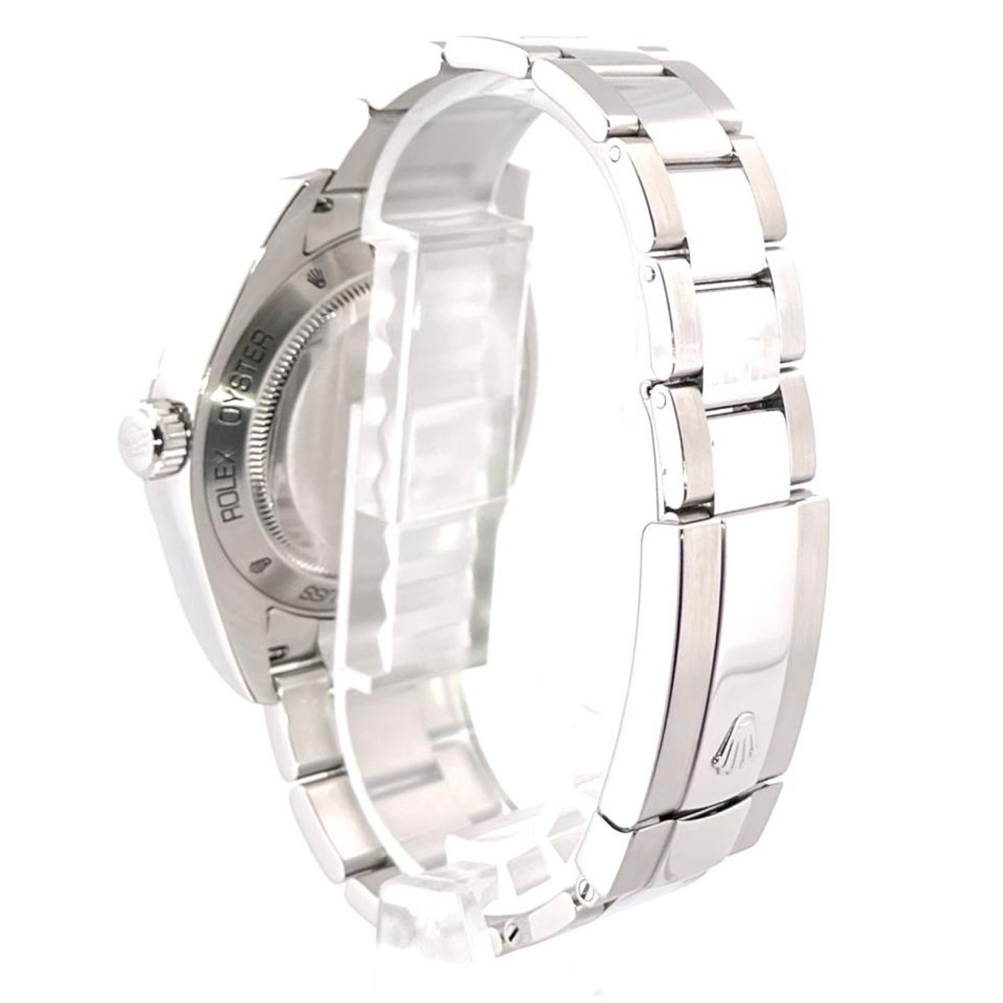Rolex Milgauss 116400 (2008) - White dial 40 mm Steel case (7/8)