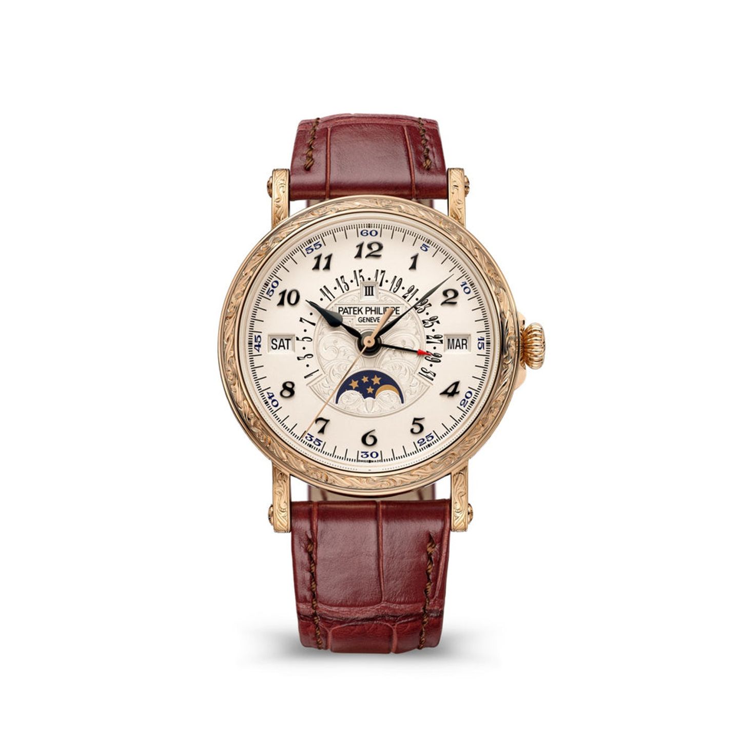 Patek Philippe Perpetual Calendar 5160/500R-001 (2025) - Silver dial 38 mm Rose Gold case (1/1)