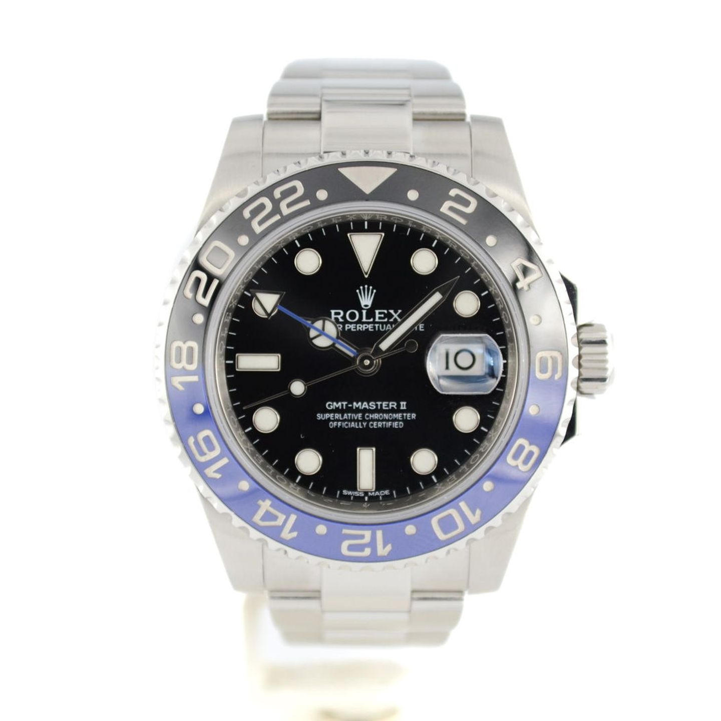 Rolex GMT-Master II 116710BLNR (2016) - Black dial 40 mm Steel case (1/7)