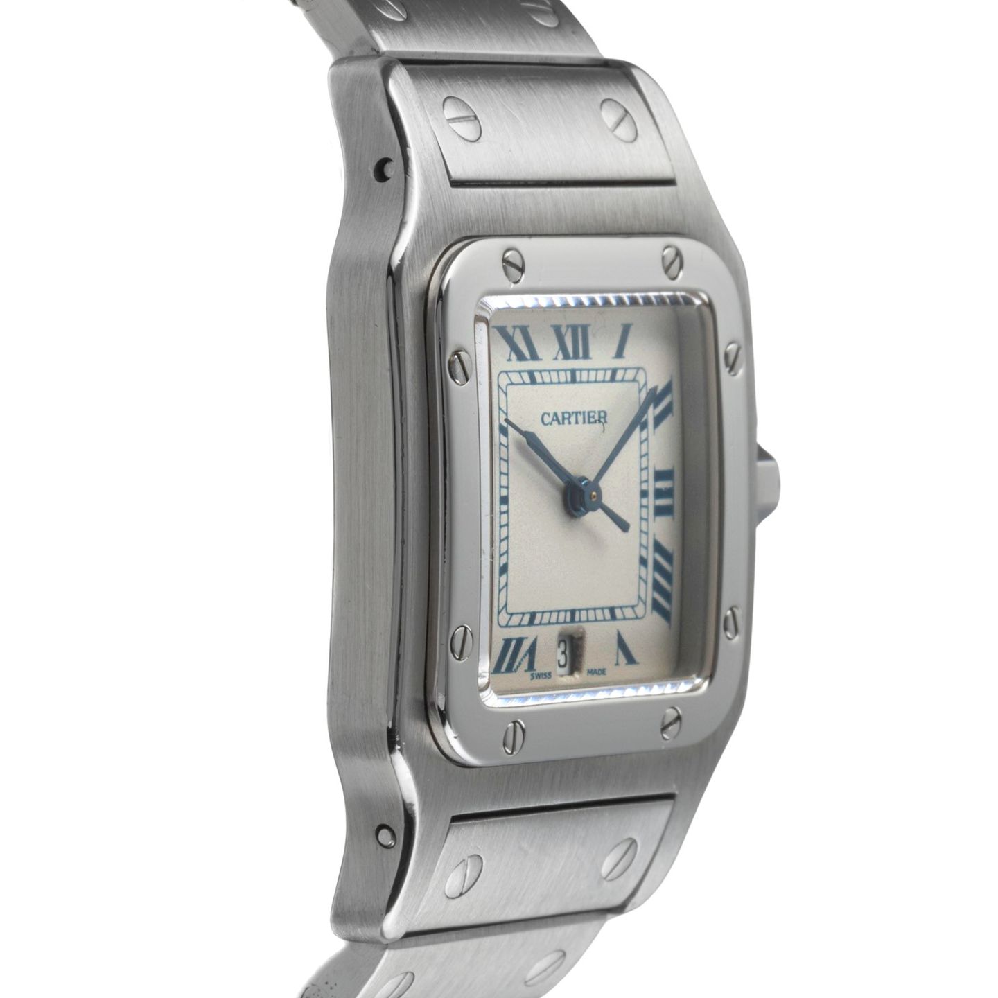 Cartier Santos Galbée W20018D6 - (7/8)