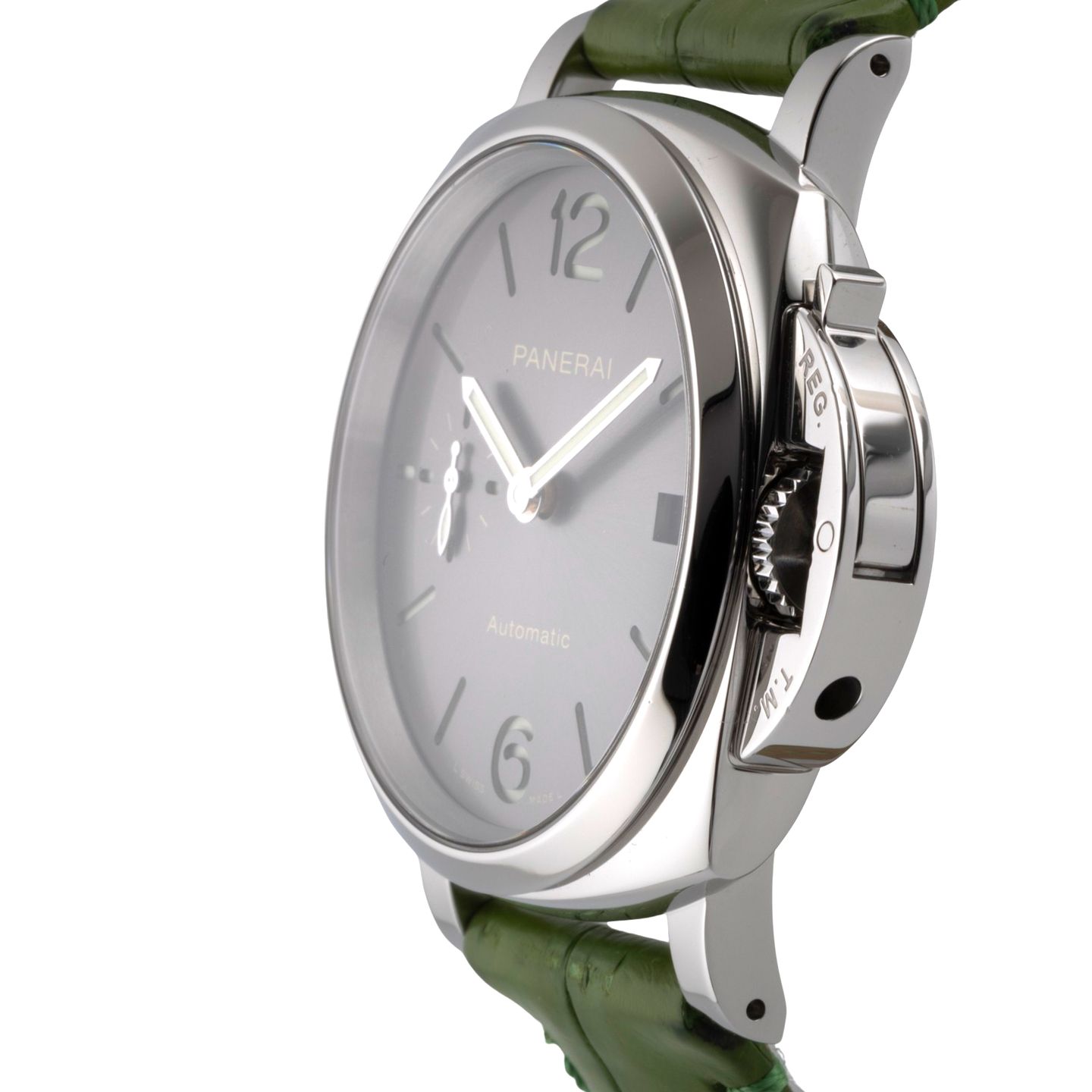 Panerai Luminor Due PAM00755 (2020) - Grey dial 38 mm Steel case (6/8)