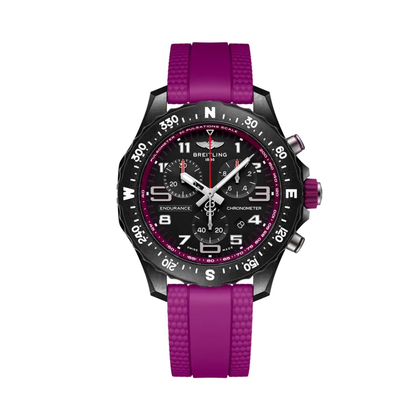 Breitling Endurance Pro X83310F61B1S1 (2025) - Zwart wijzerplaat 39mm Plastic (1/1)