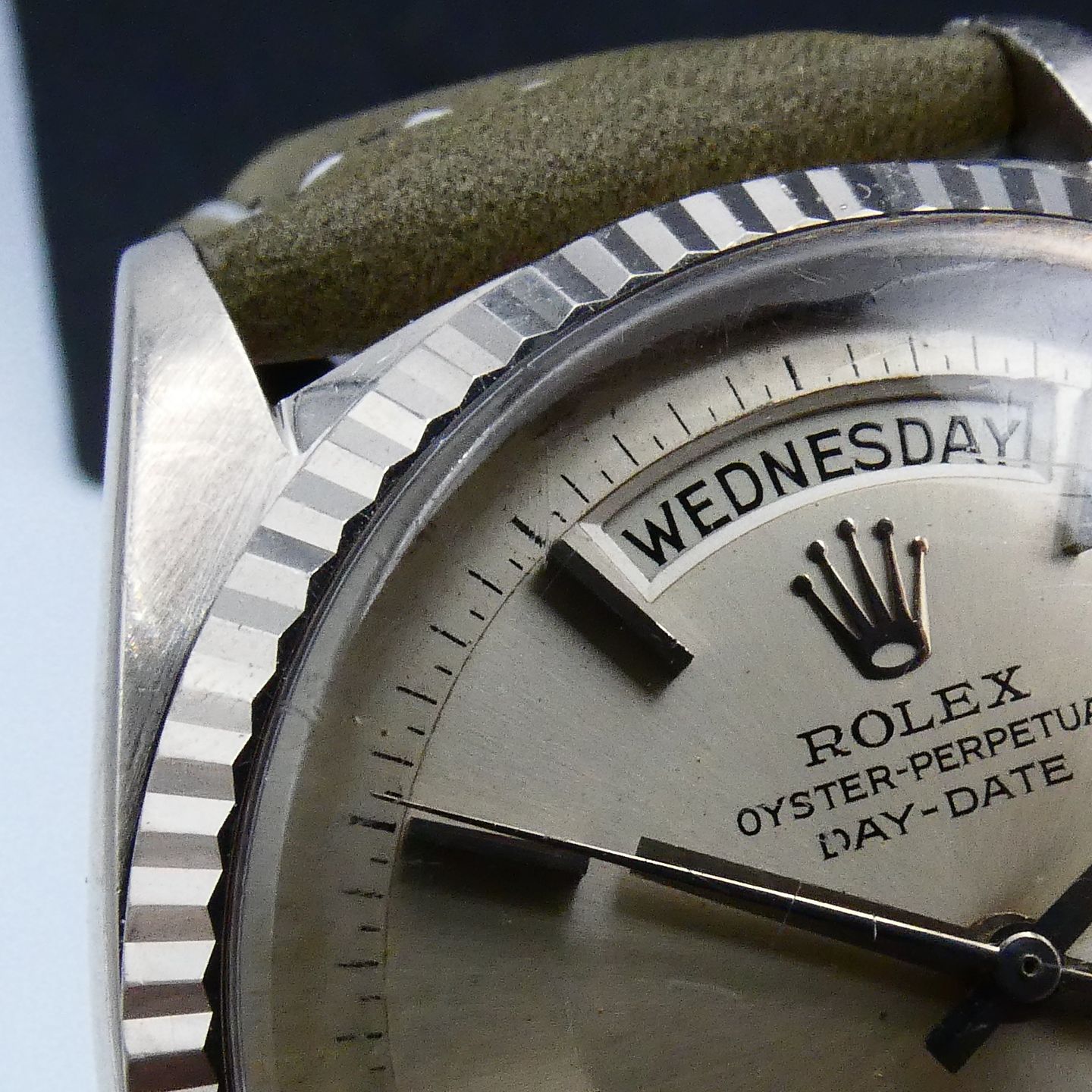 Rolex Day-Date 36 1803 (1967) - Zilver wijzerplaat 36mm Witgoud (5/5)